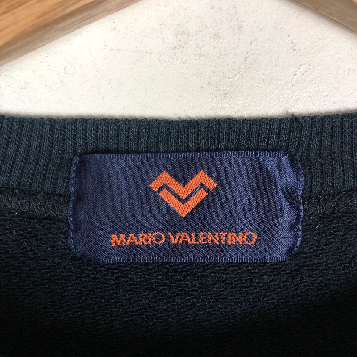 Vintage Mario Valentino Spell Out Pullover Jumper Sweatshirt