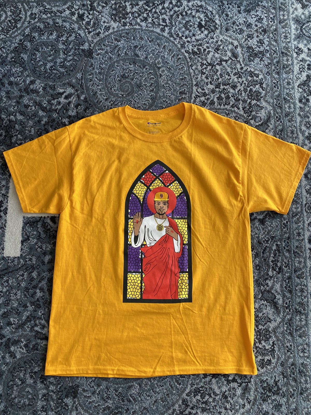 Champion Westside Gunn Flygod Is An Awesome God T Shirt Size US L / EU 52-54 / 3 - 1 Thumbnail