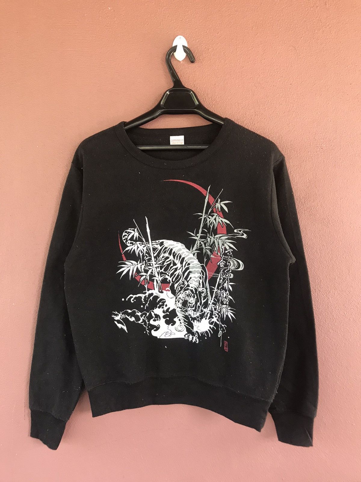Japanese Brand Campanello tiger sweatshirt size M Size US M / EU 48-50 / 2 - 1 Thumbnail