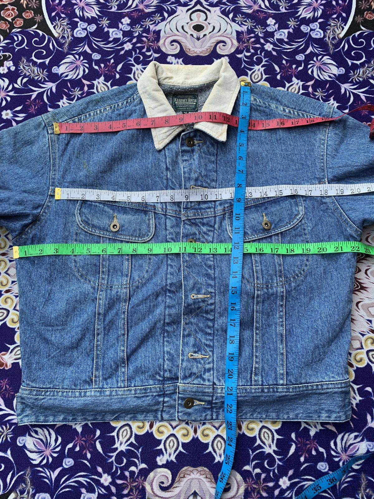 Japanese Brand Kearney House Denim Blanket Jacket Size US M / EU 48-50 / 2 - 5 Thumbnail