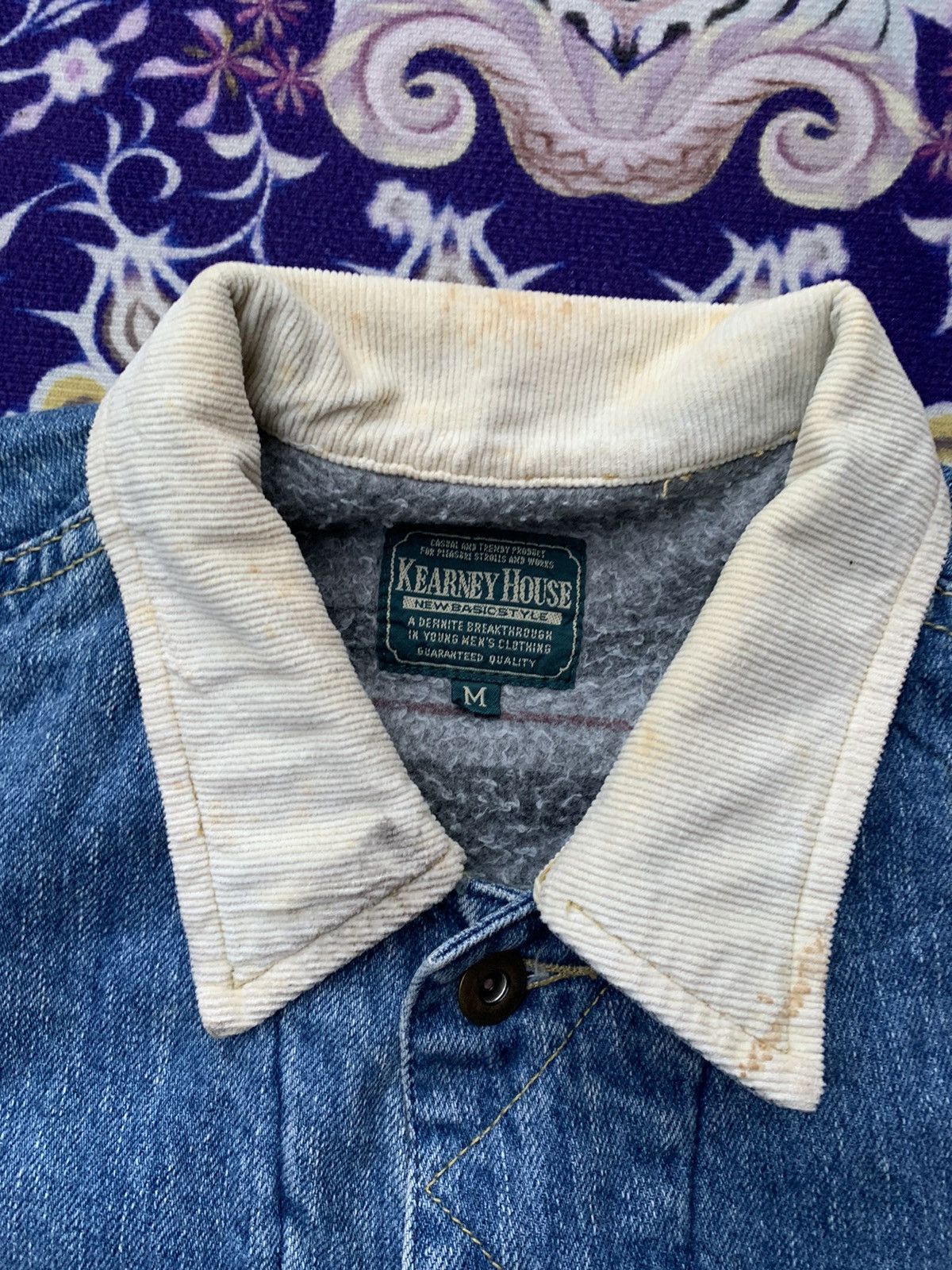 Japanese Brand Kearney House Denim Blanket Jacket Size US M / EU 48-50 / 2 - 2 Thumbnail