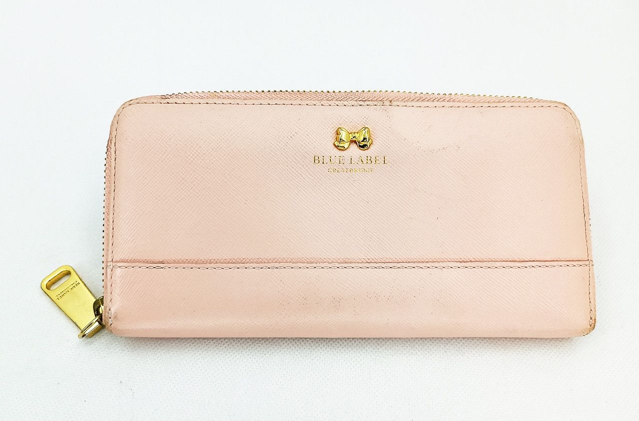 Black Label Burberry BLUE LABEL CRESTBRIDGE used to burberry pink leather wallet Grailed