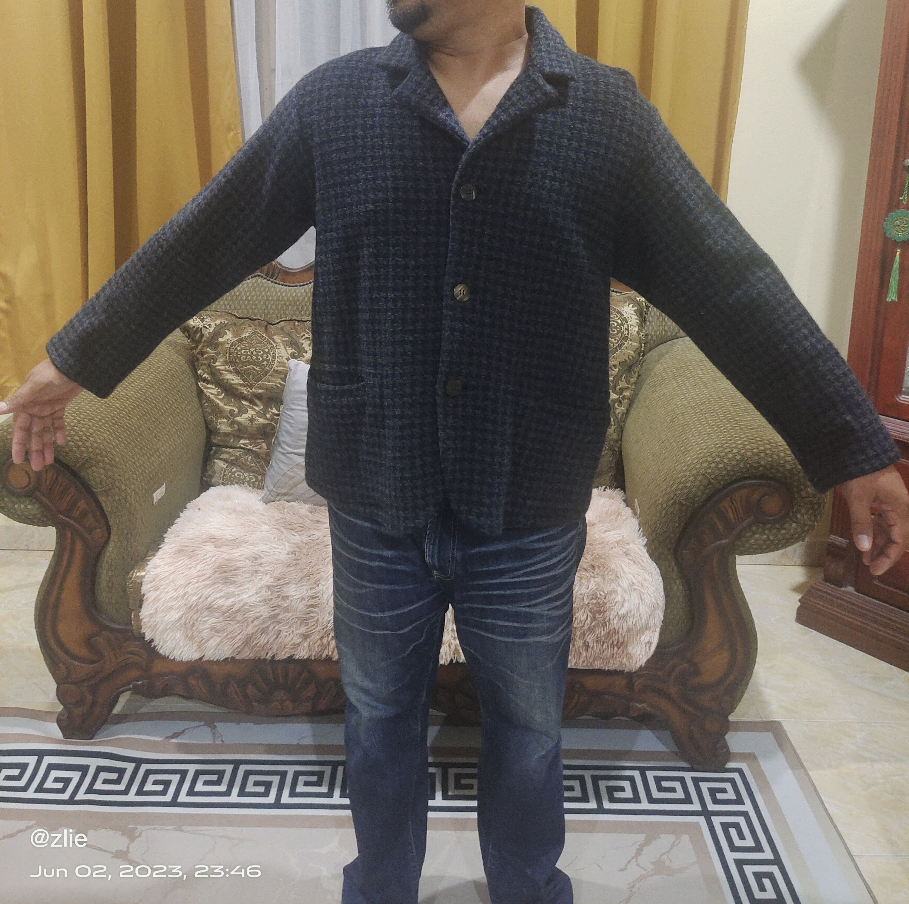 Issey Miyake Issey Miyake x Plantation Wool Light Jacket Size US M / EU 48-50 / 2 - 10 Thumbnail