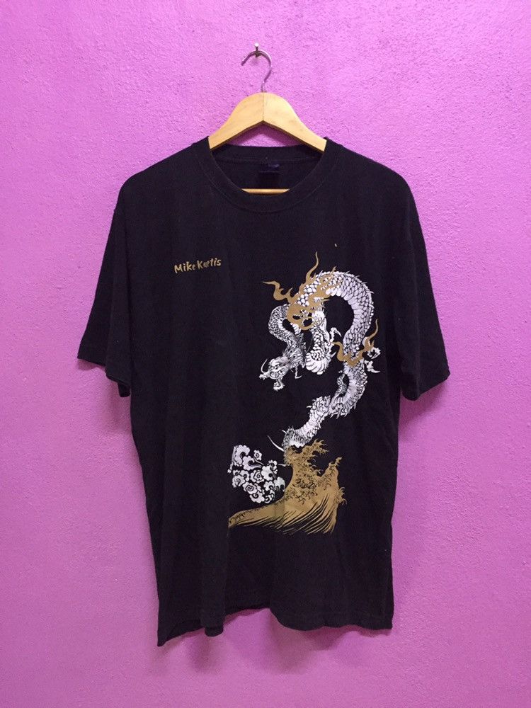 Other Mike Curtis Dragon Embroidered T-Shirts Size 3L Size US L / EU 52-54 / 3 - 1 Thumbnail