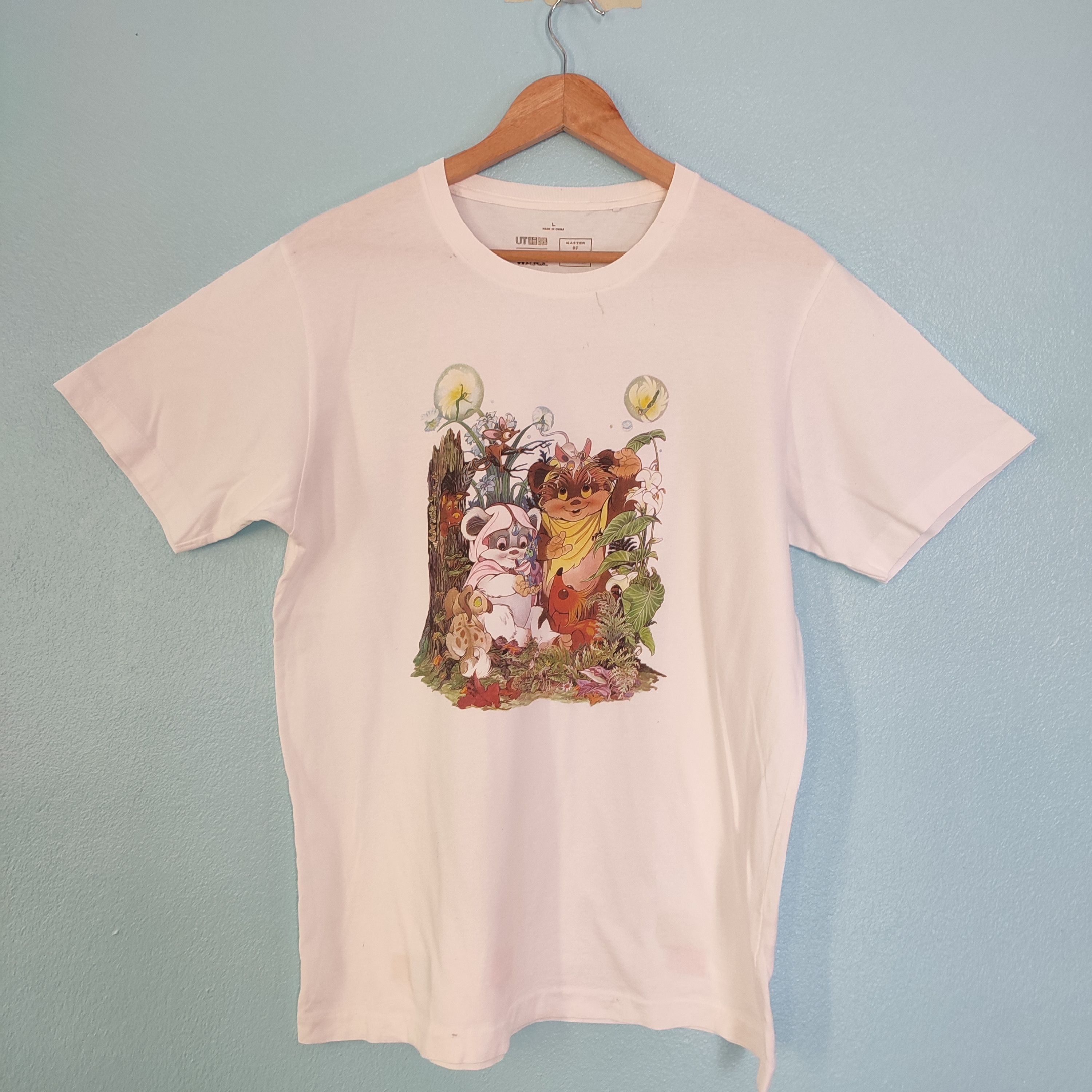1200~JUN TAKAHASHI Crew-Neck T-shirt with Gothic Print main image 1