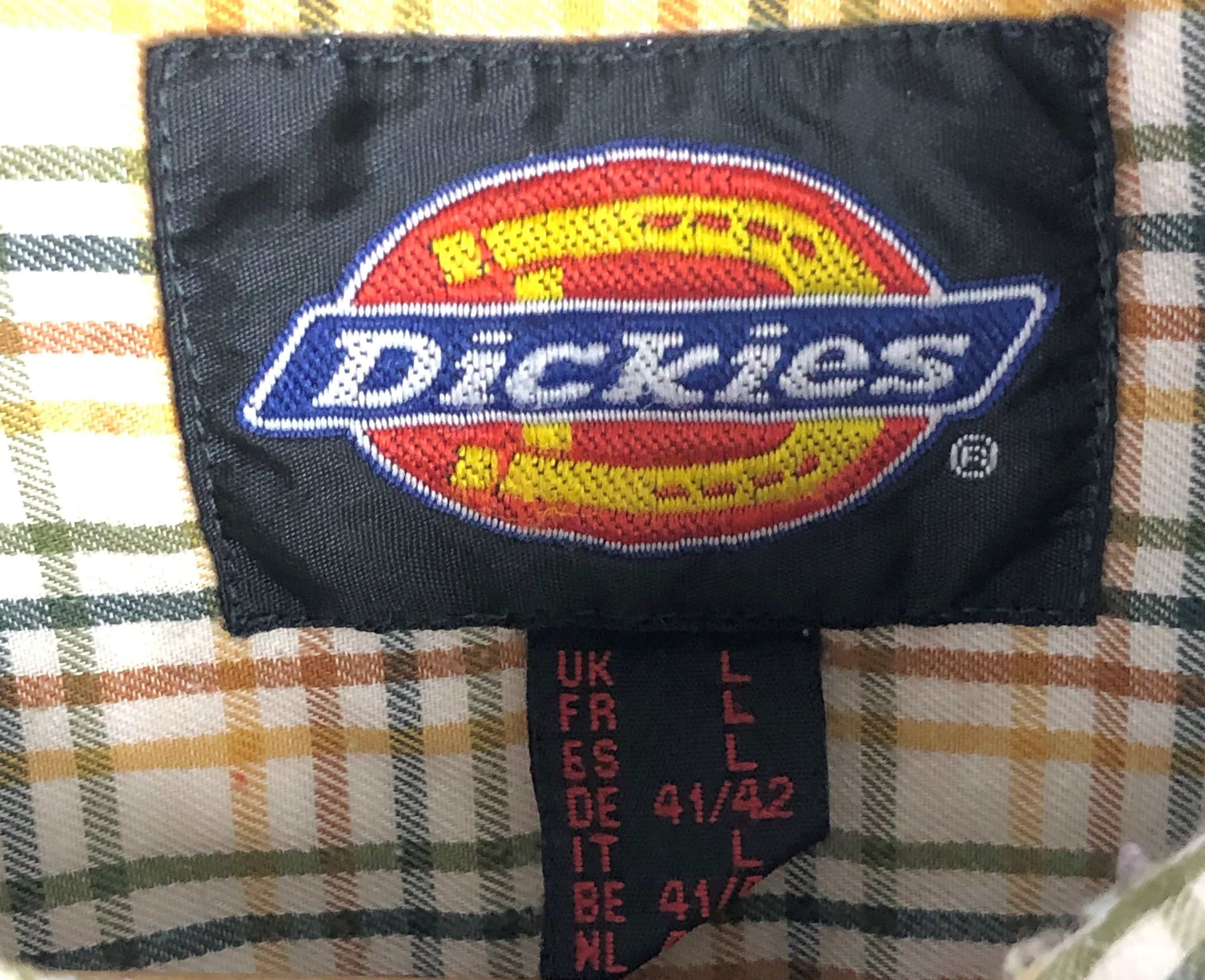 Dickies Vintage DICKIES Button Up Plaid Pattern Shirt M136 Size US L / EU 52-54 / 3 - 6 Thumbnail