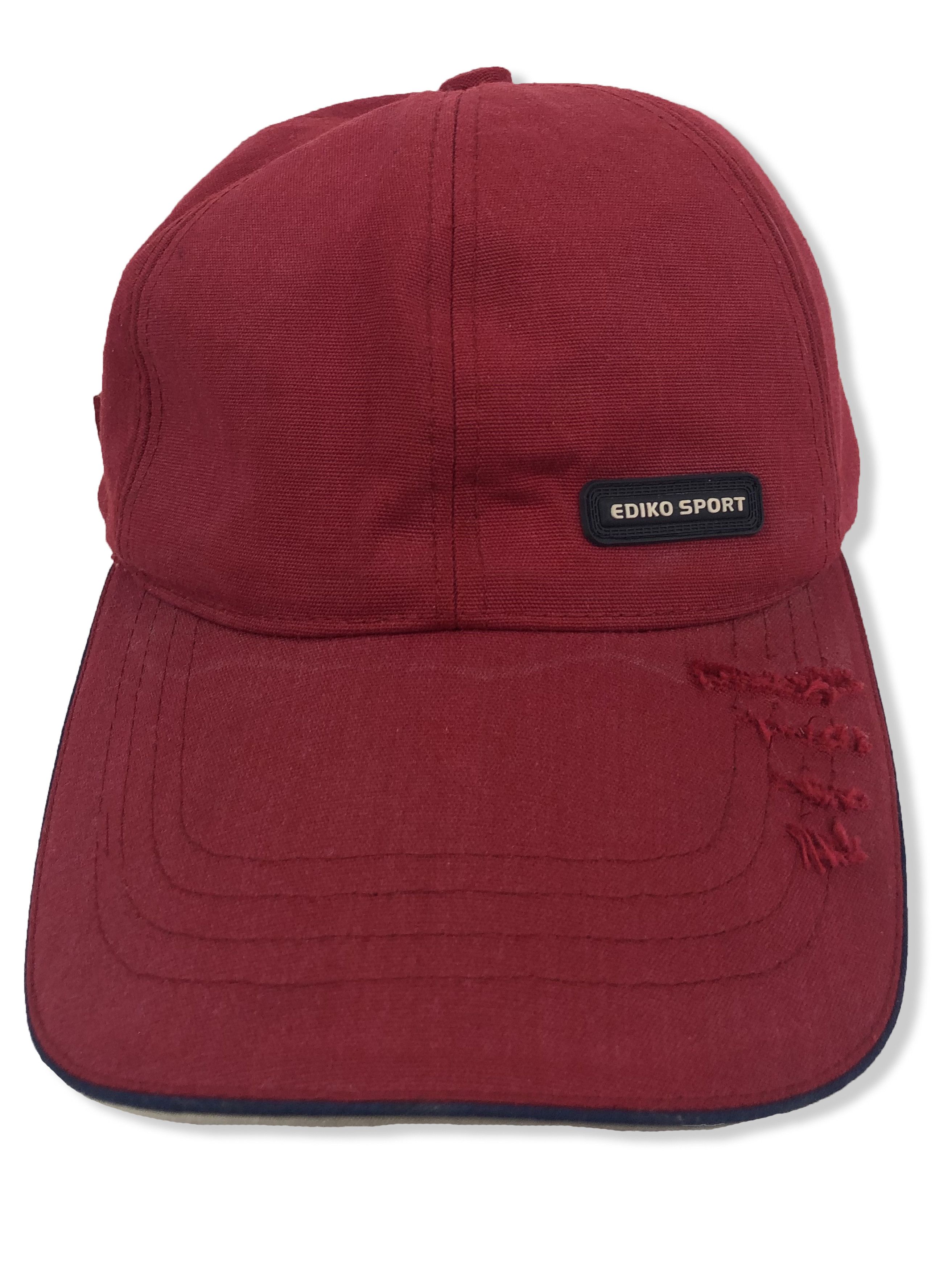 Hat Club Vintage EDICO SPORT Red Custom Cap Y2k M266 Size ONE SIZE - 2 Thumbnail
