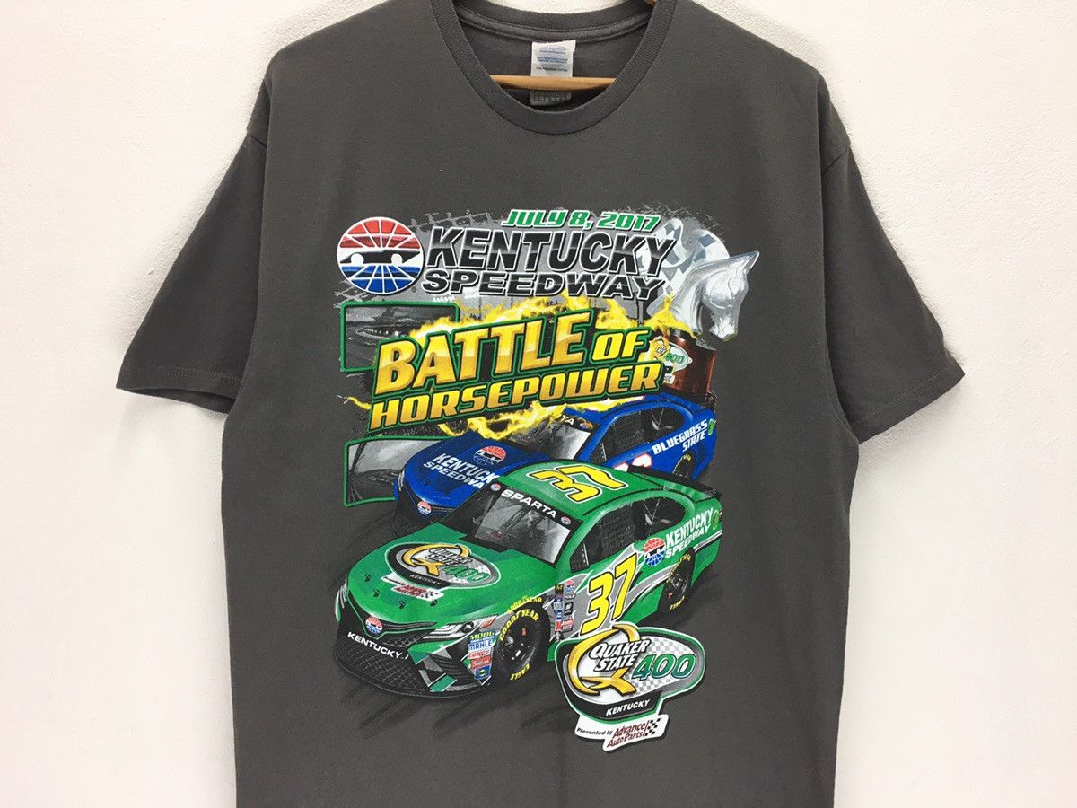 NASCAR Kentucky Speedway Car Racing Motorsports T-Shirt Size US M / EU 48-50 / 2 - 2 Thumbnail