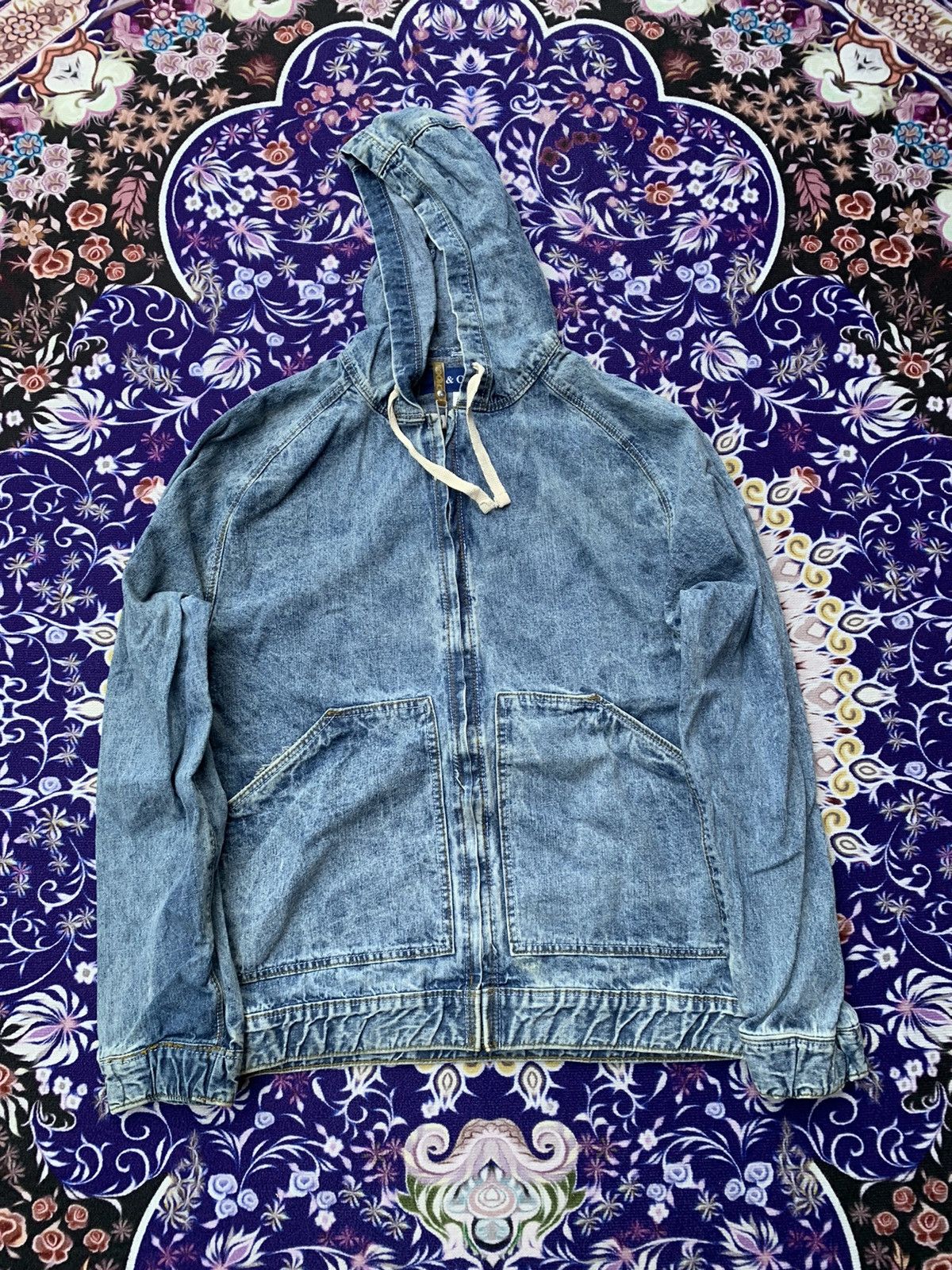 D & Co. Denim Hoodie Jacket