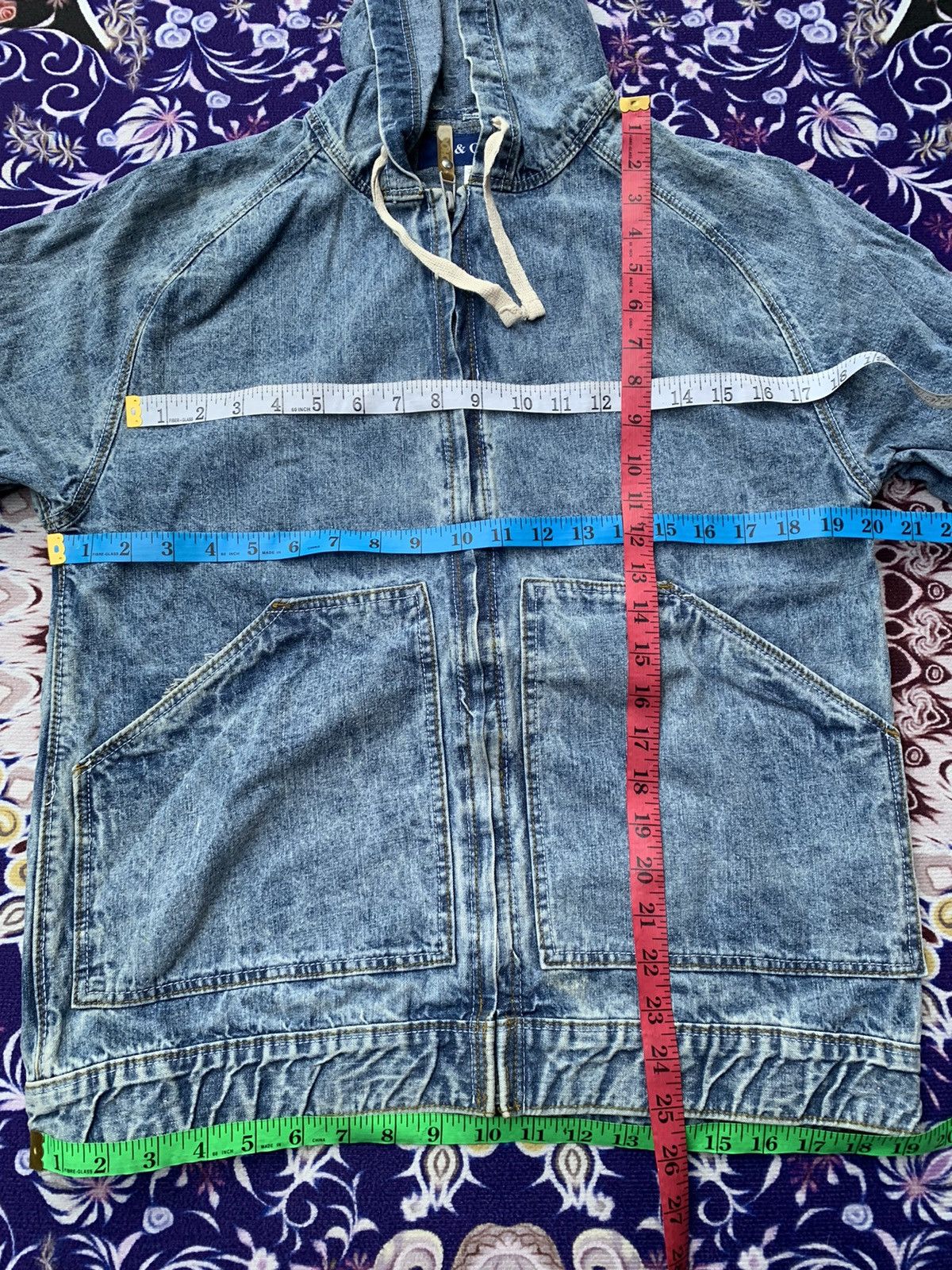 Denim & Co. D & Co. Denim Hoodie Jacket Size US S / EU 44-46 / 1 - 4 Thumbnail