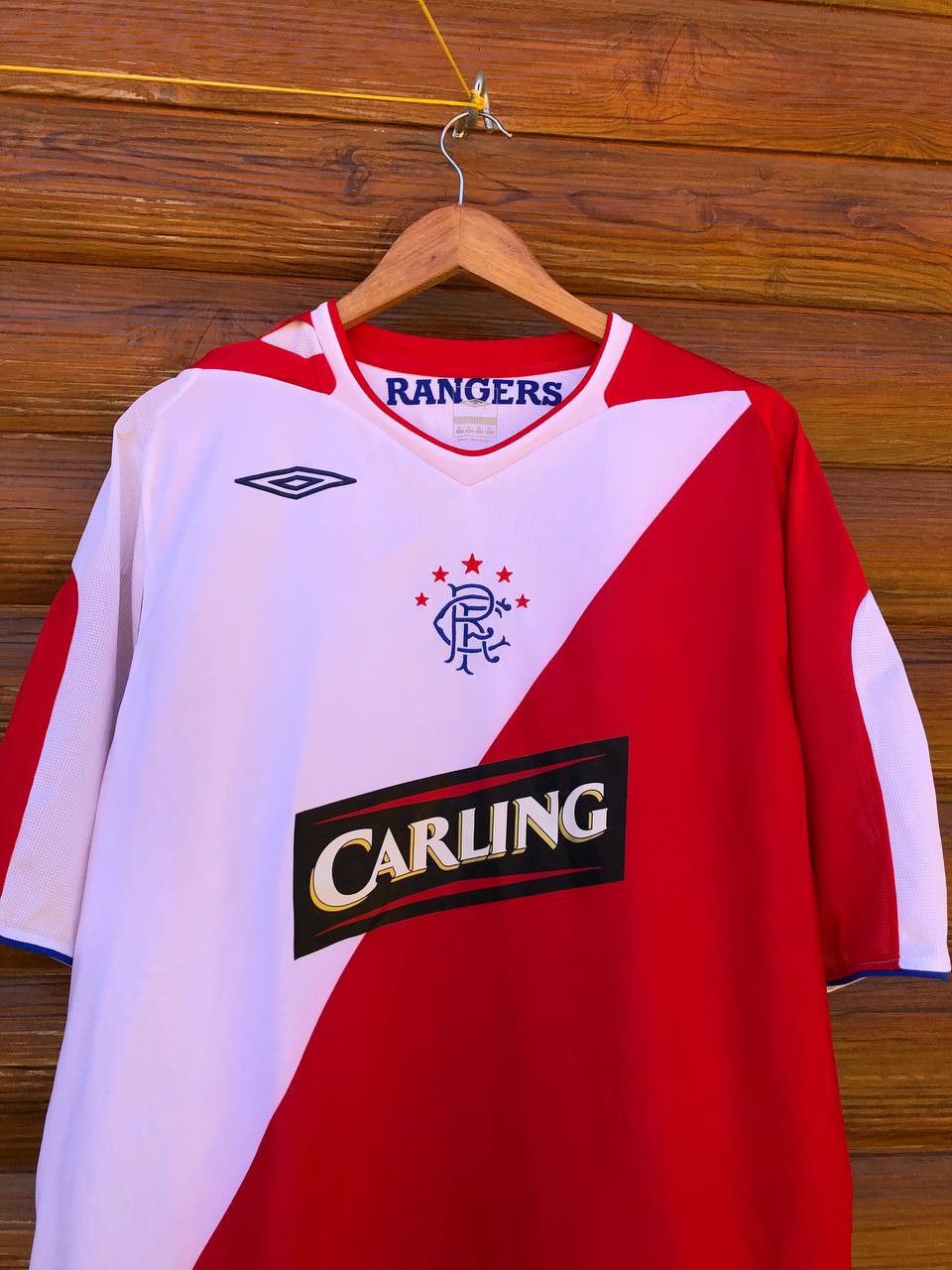 Umbro GLASGOW RANGERS HOME FOOTBALL SHIRT SOCCER JERSEY UMBRO Size US XL / EU 56 / 4 - 2 Thumbnail