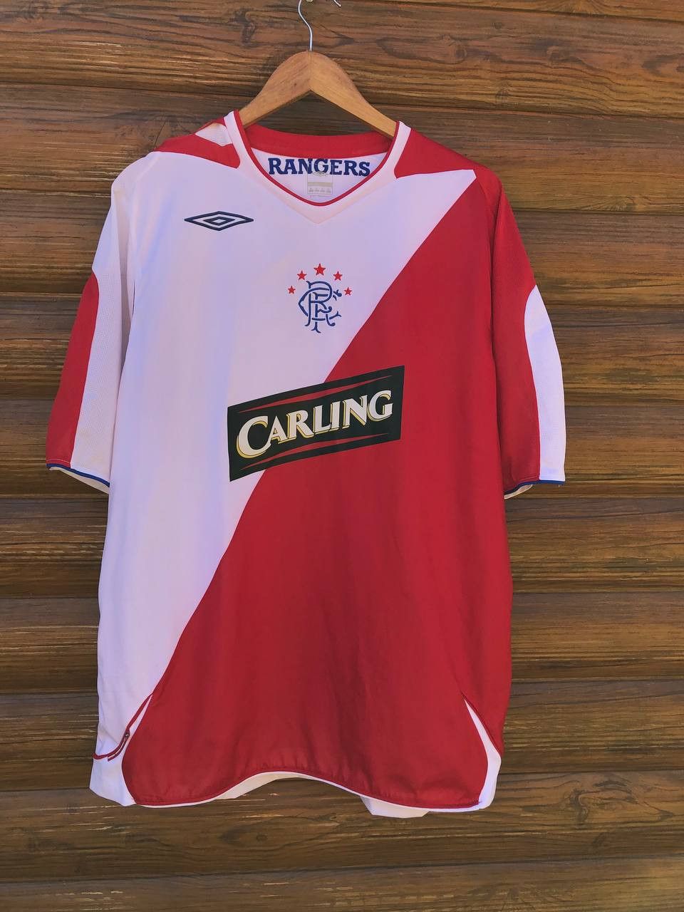 Umbro GLASGOW RANGERS HOME FOOTBALL SHIRT SOCCER JERSEY UMBRO Size US XL / EU 56 / 4 - 1 Thumbnail