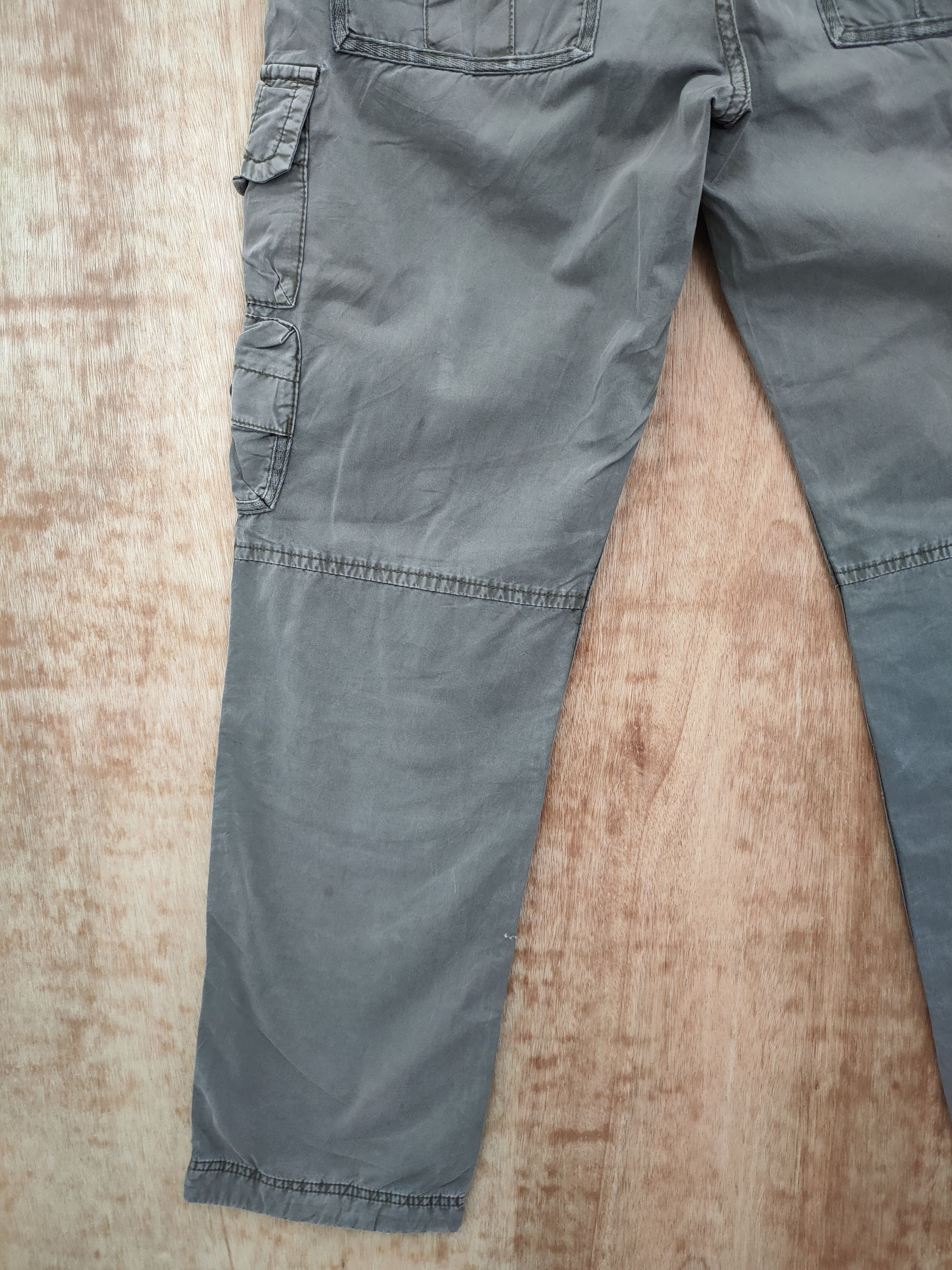 Japanese Brand uniqlo japan faded like balmain cargo pants #46-050DLL Size US 32 / EU 48 - 6 Thumbnail
