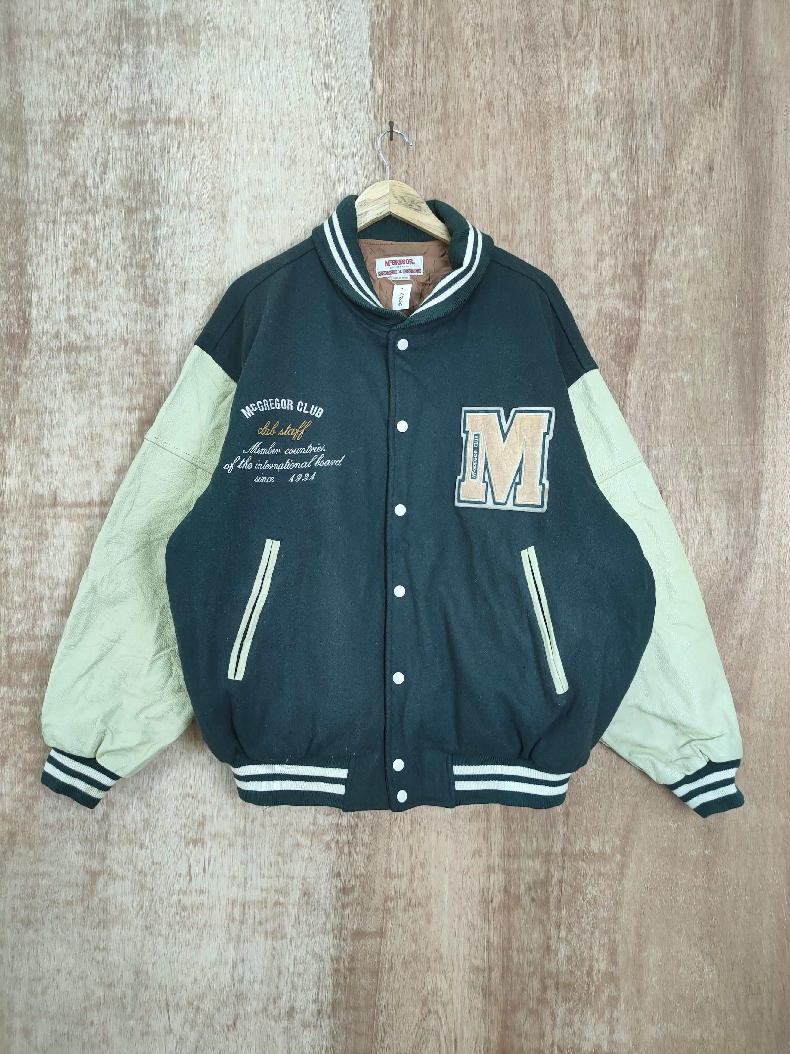 McGregor McGregor Contemporary American Style varsity jacket #4206DLA Size US XL / EU 56 / 4 - 7 Thumbnail
