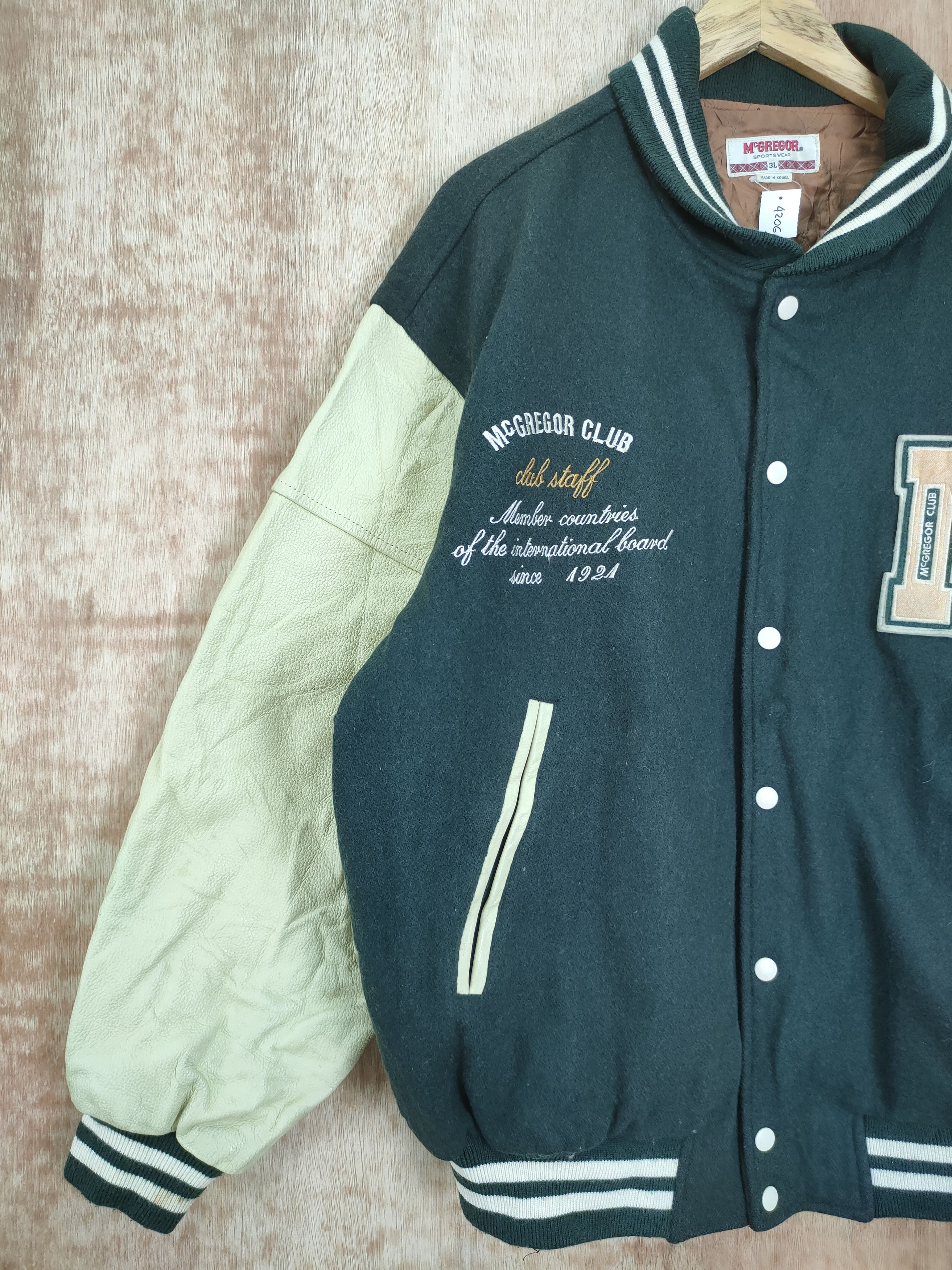 McGregor McGregor Contemporary American Style varsity jacket #4206DLA Size US XL / EU 56 / 4 - 8 Thumbnail