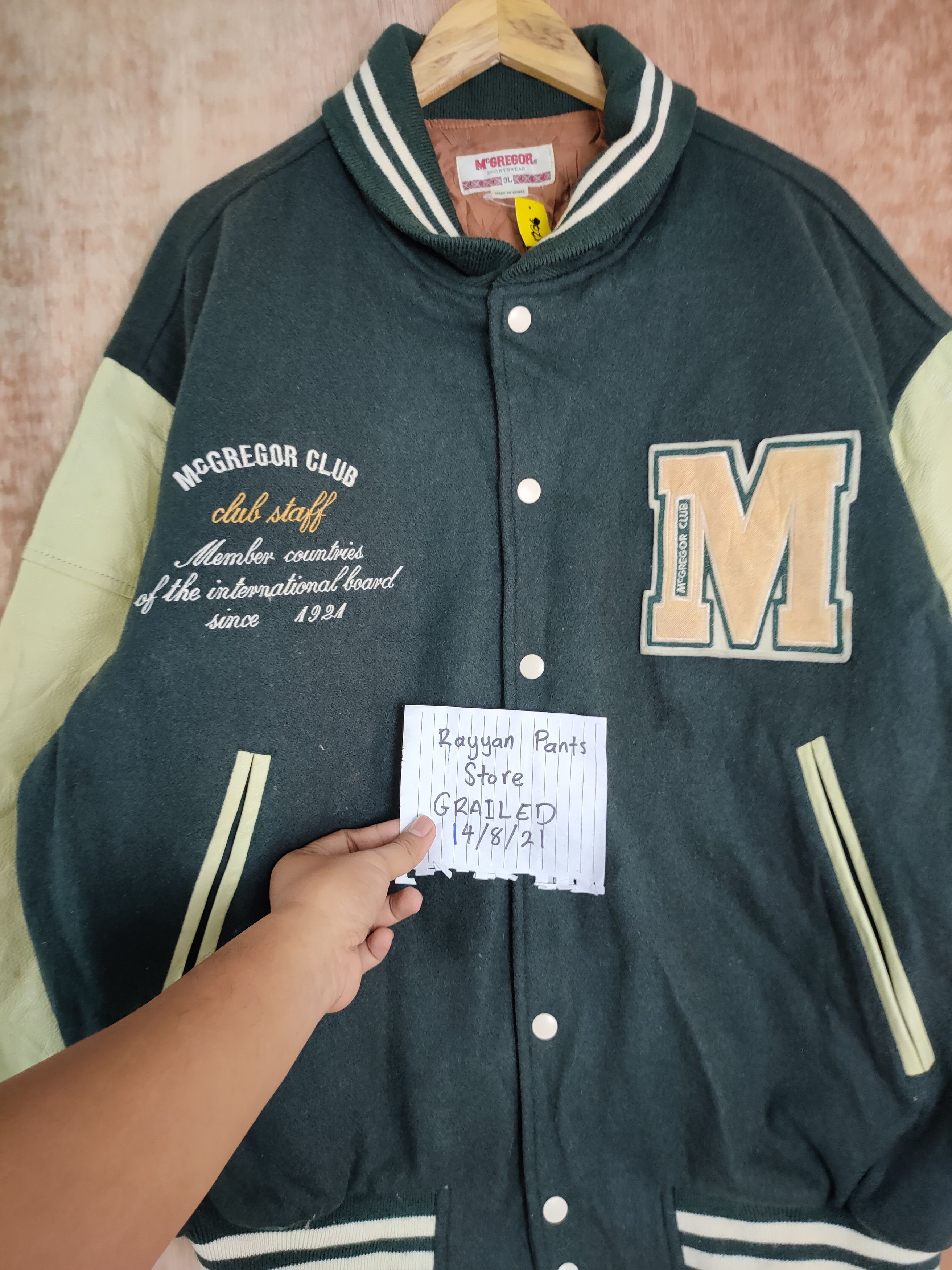 McGregor McGregor Contemporary American Style varsity jacket #4206DLA Size US XL / EU 56 / 4 - 14 Thumbnail