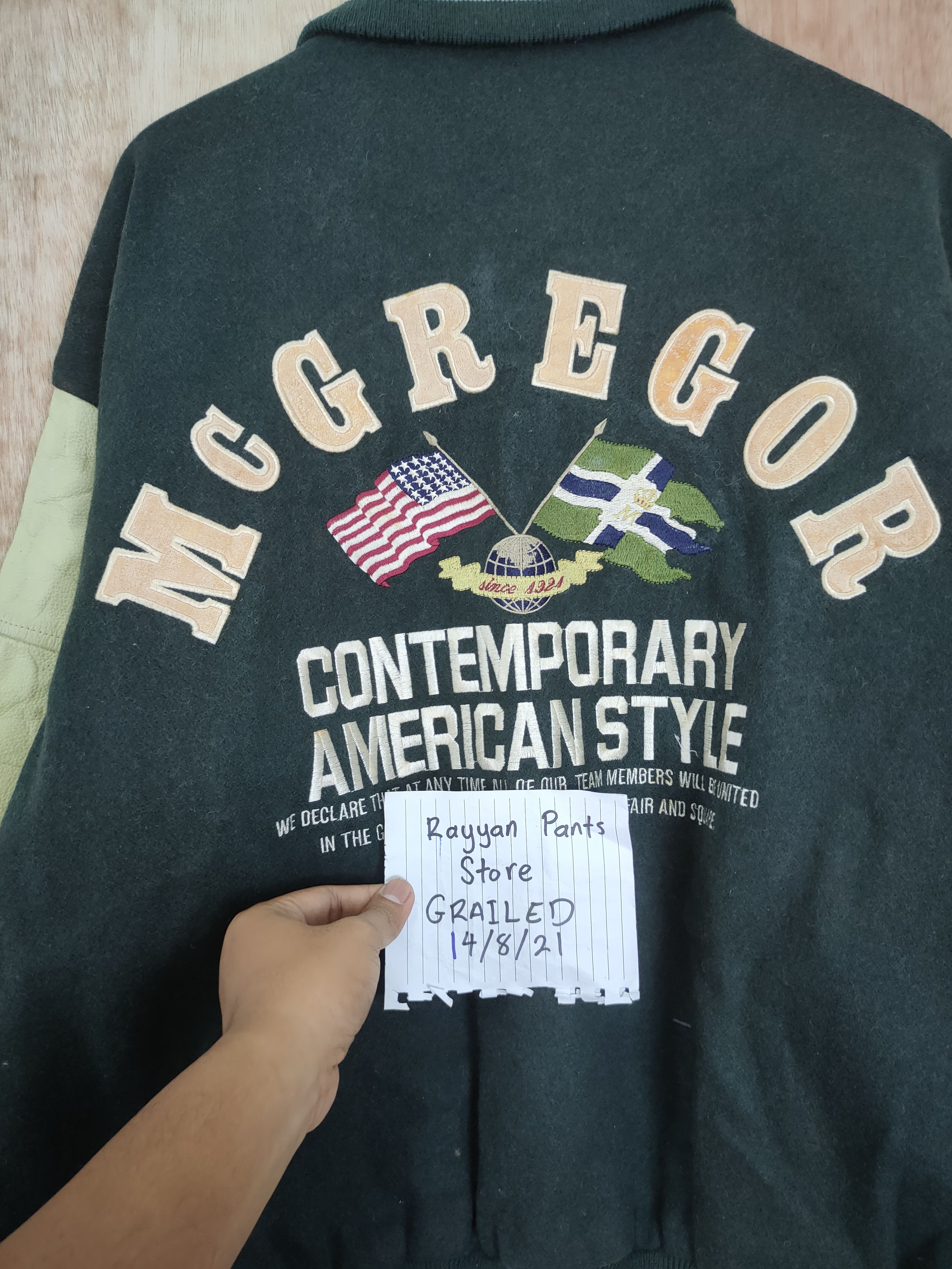 McGregor McGregor Contemporary American Style varsity jacket #4206DLA Size US XL / EU 56 / 4 - 6 Thumbnail