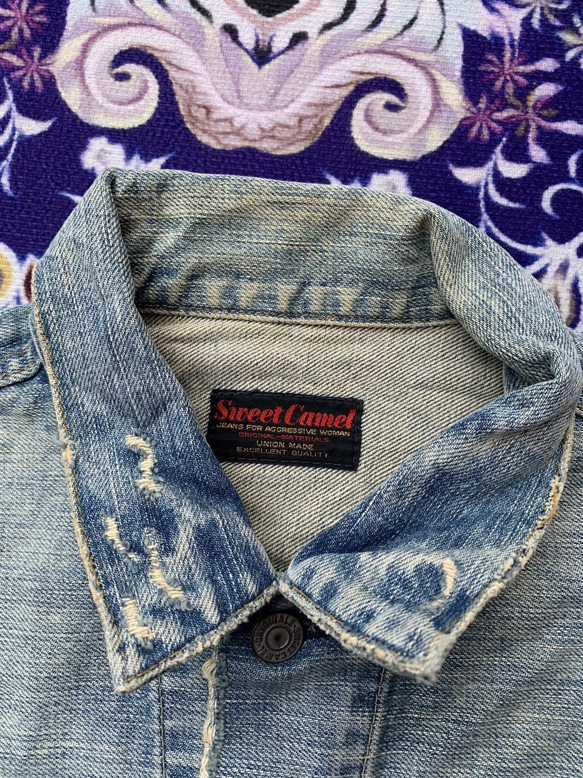 Japanese Brand Vintage Street Camel Denim Jacket Size US M / EU 48-50 / 2 - 2 Thumbnail