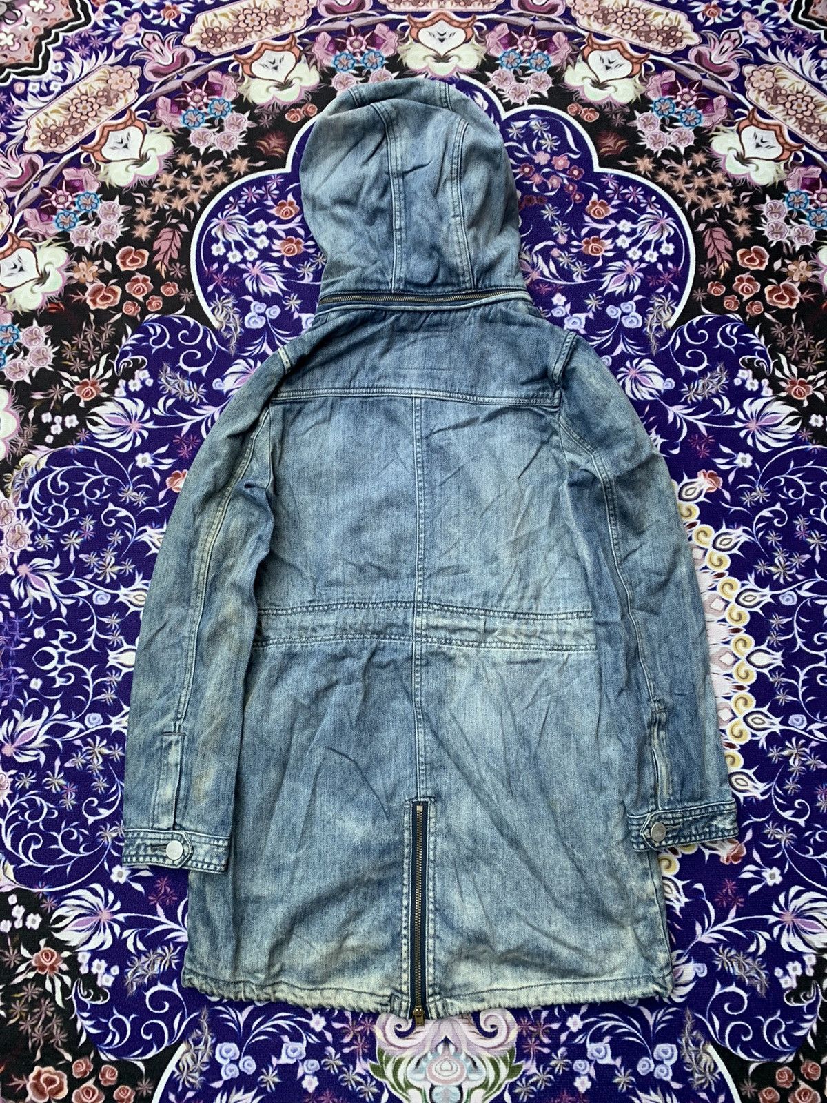Vicky Davis Vicky Jeansxxx Denim Parka Jacket Size US S / EU 44-46 / 1 - 6 Thumbnail