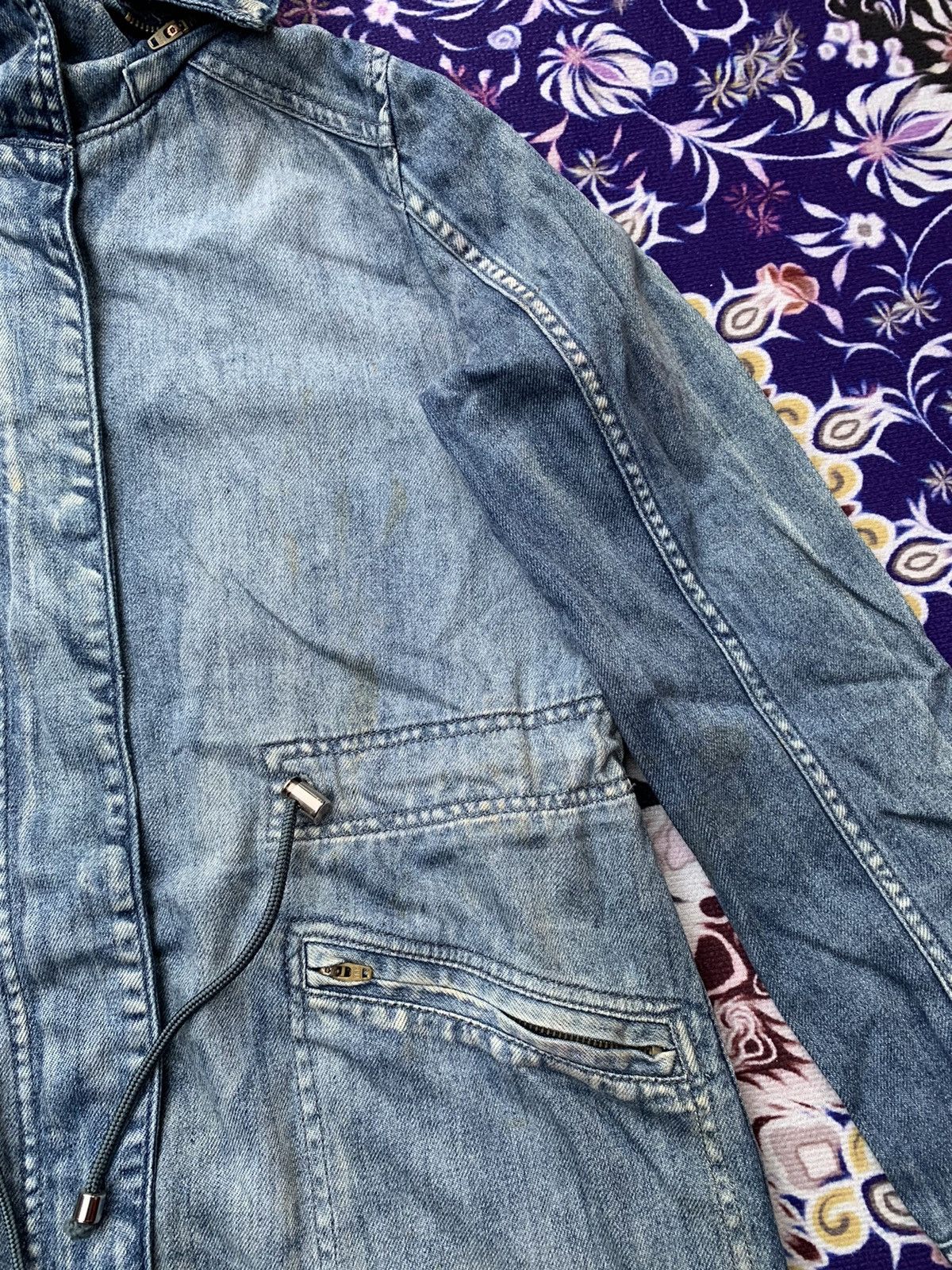 Vicky Davis Vicky Jeansxxx Denim Parka Jacket Size US S / EU 44-46 / 1 - 2 Thumbnail