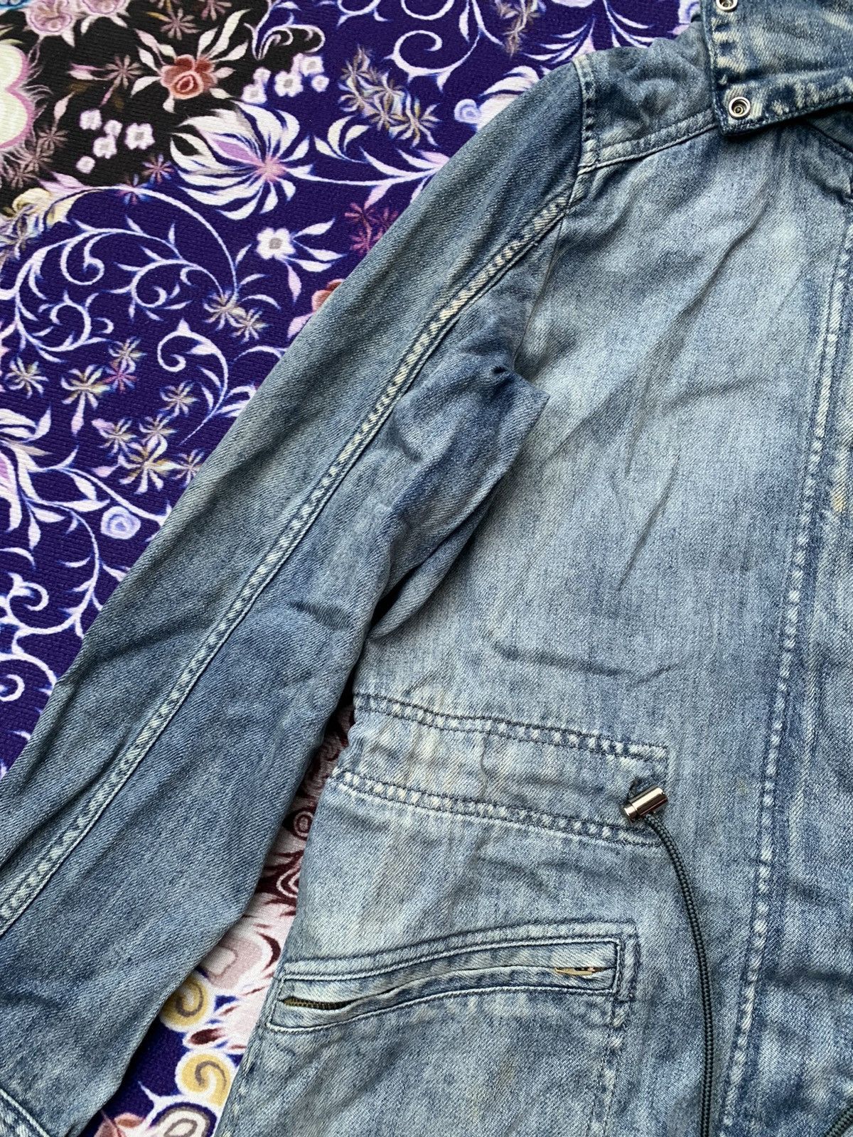 Vicky Davis Vicky Jeansxxx Denim Parka Jacket Size US S / EU 44-46 / 1 - 3 Thumbnail