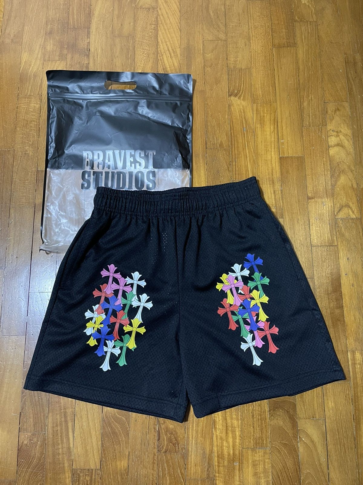 日本通販売 bravest studios BLACK MELROSE SHORTS L ショートパンツ