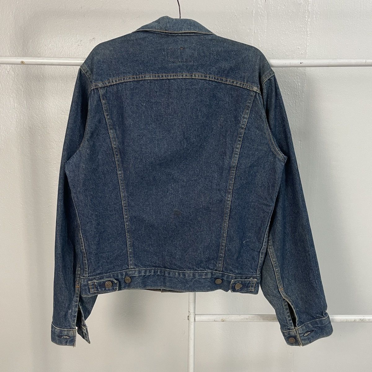 Levi's Vintage 90s Levis Big E Made In Usa Distressed Denim Jacket Size US M / EU 48-50 / 2 - 9 Thumbnail