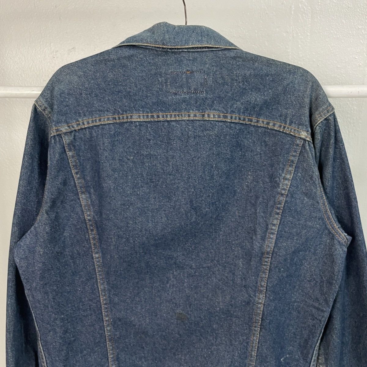 Levi's Vintage 90s Levis Big E Made In Usa Distressed Denim Jacket Size US M / EU 48-50 / 2 - 12 Thumbnail