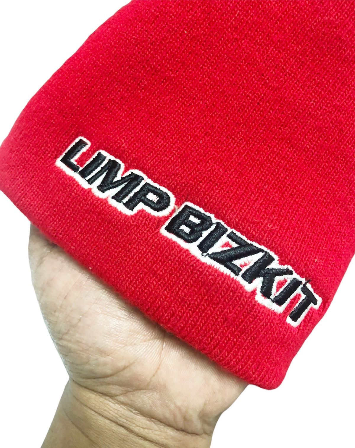 Vintage 90’s Deadstock LIMP BIZKIT ambroidered bennie hat Size ONE SIZE - 4 Thumbnail
