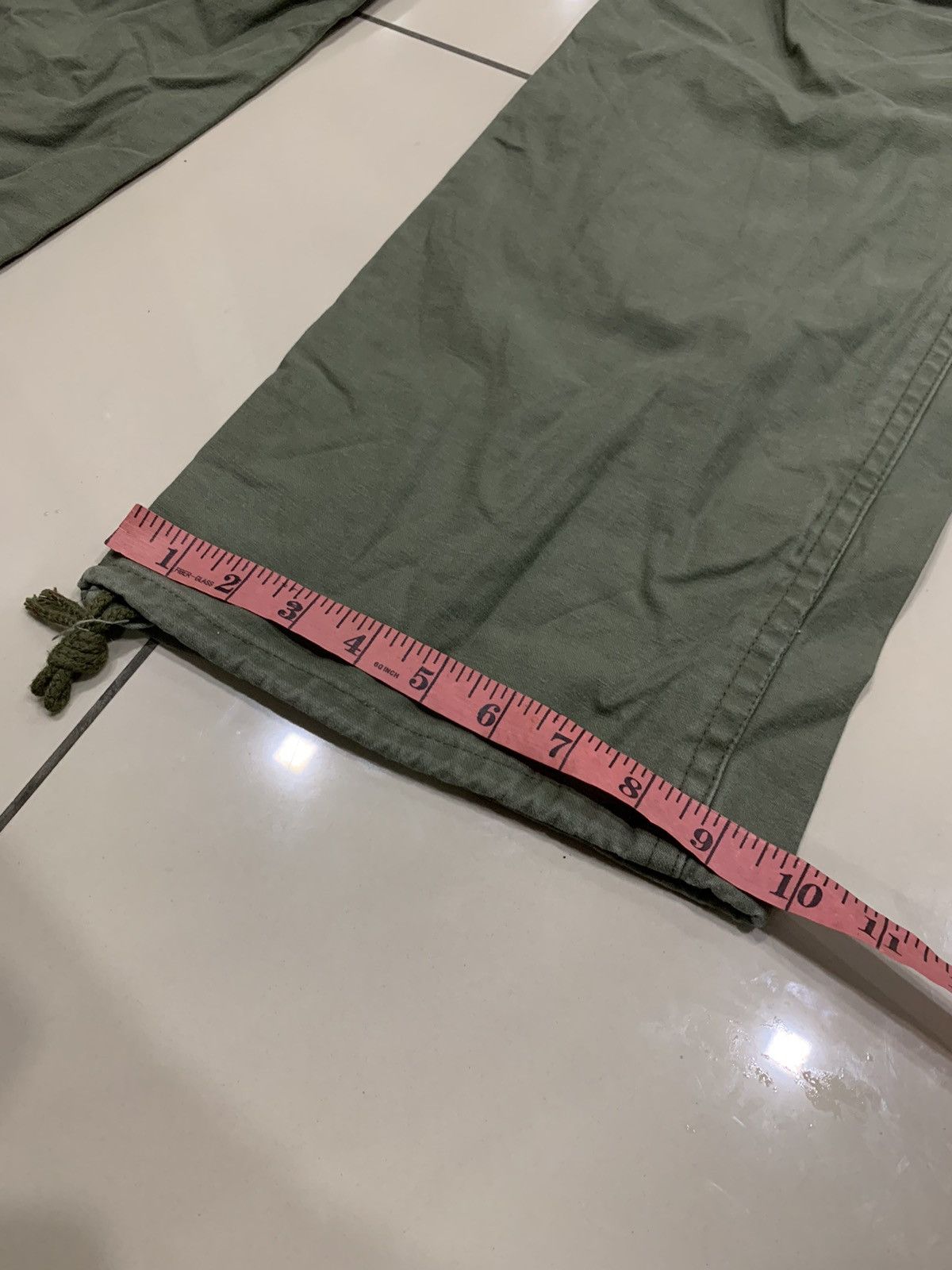 Vintage US ARMY M-1965 OG-107 FATIGUE FIELD PANTS ARMY Size US 34 / EU 50 - 4 Thumbnail