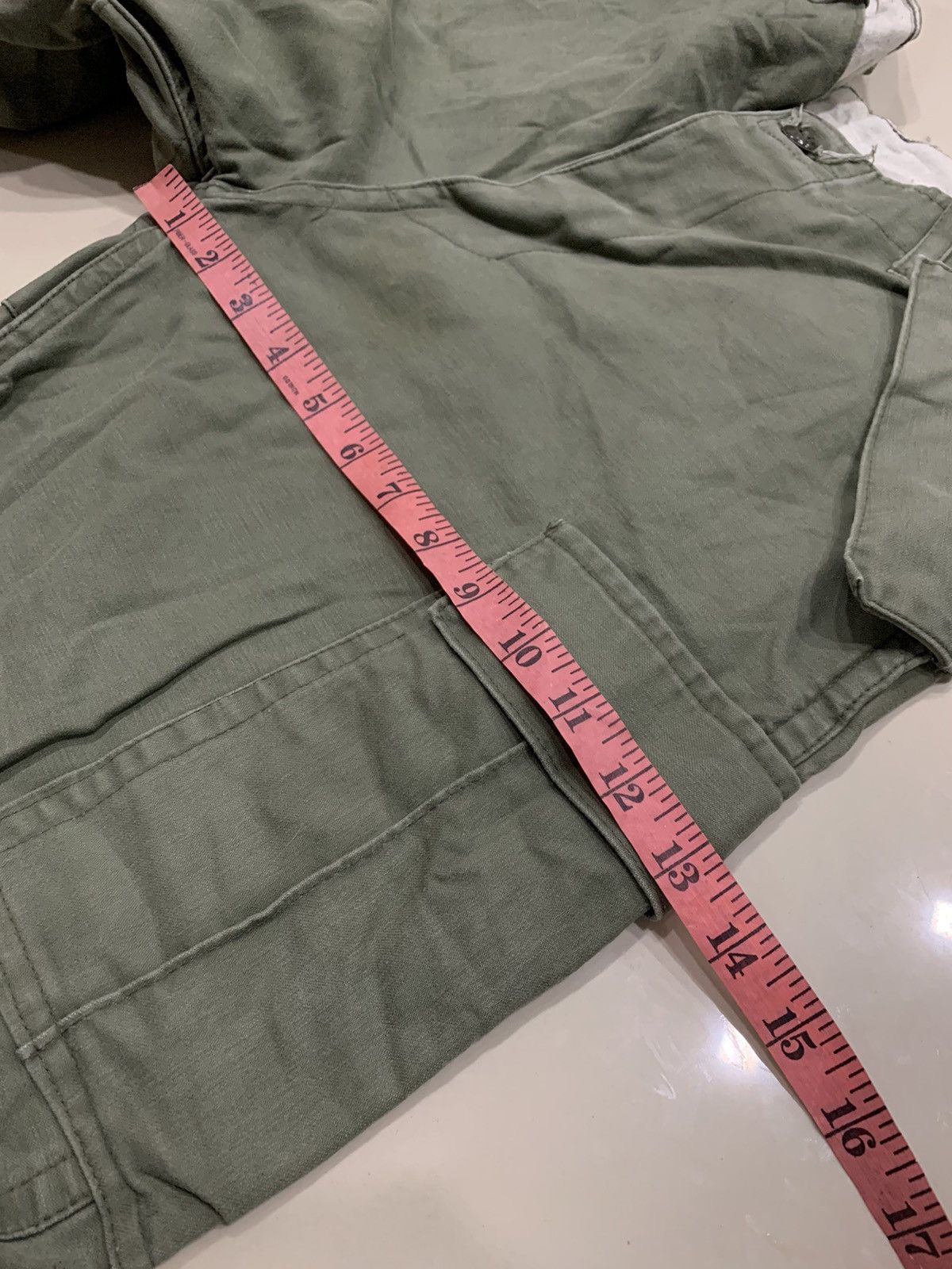 Vintage US ARMY M-1965 OG-107 FATIGUE FIELD PANTS ARMY Size US 34 / EU 50 - 6 Thumbnail
