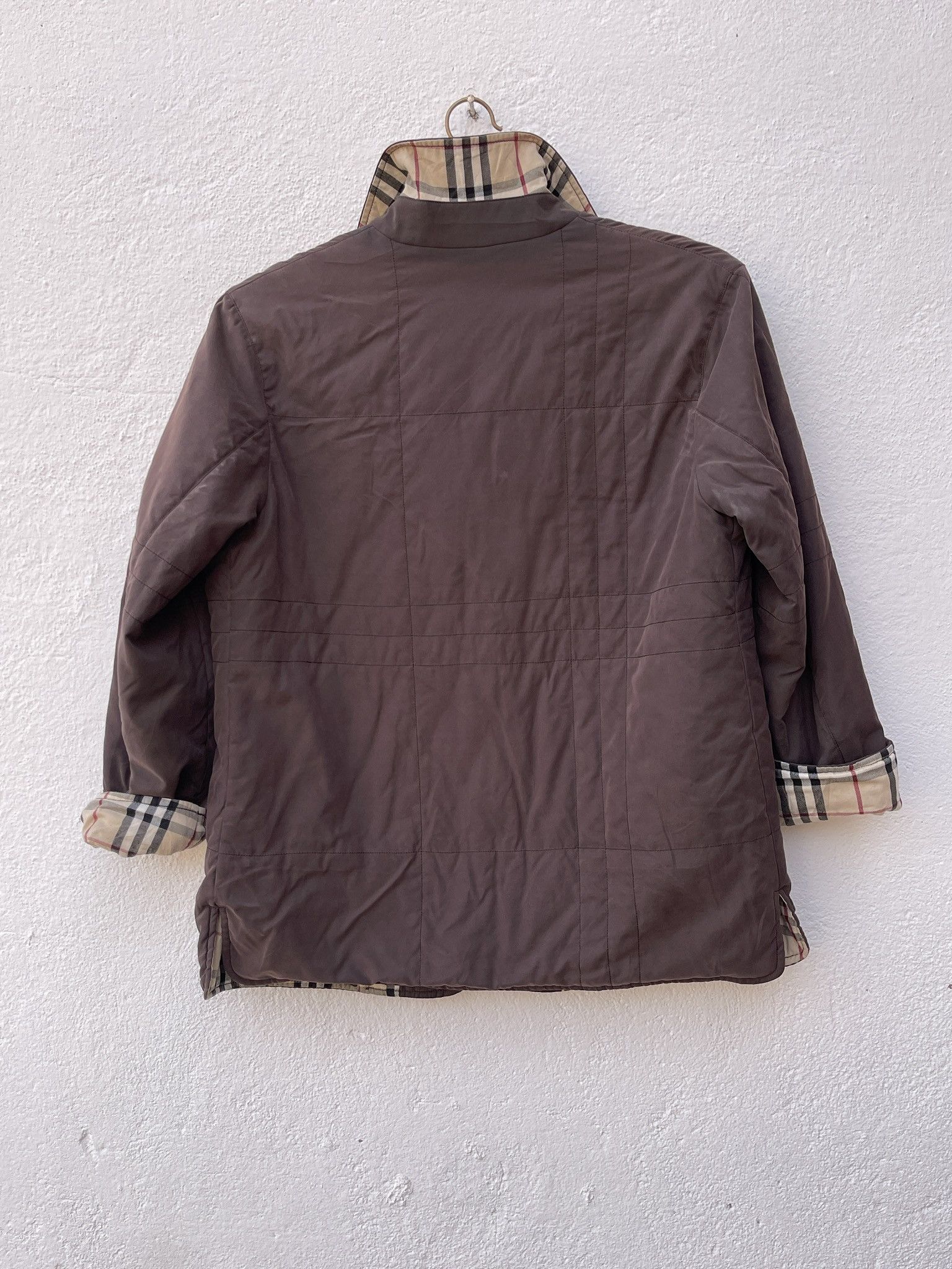 Burberry 🔥quilted novacheck Burberry down parka jacket xl Size XL / US 12-14 / IT 48-50 - 9 Thumbnail