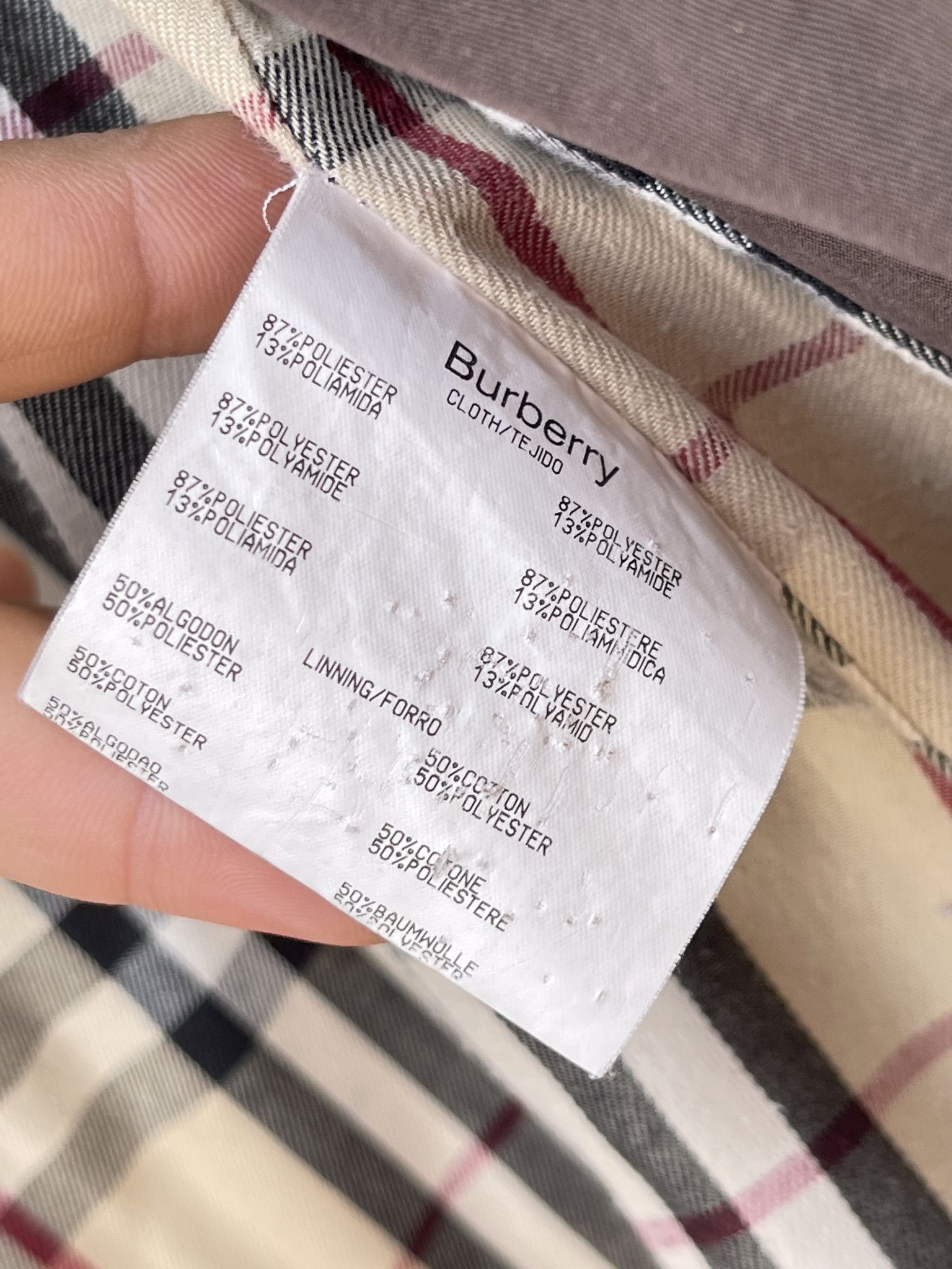 Burberry 🔥quilted novacheck Burberry down parka jacket xl Size XL / US 12-14 / IT 48-50 - 10 Thumbnail