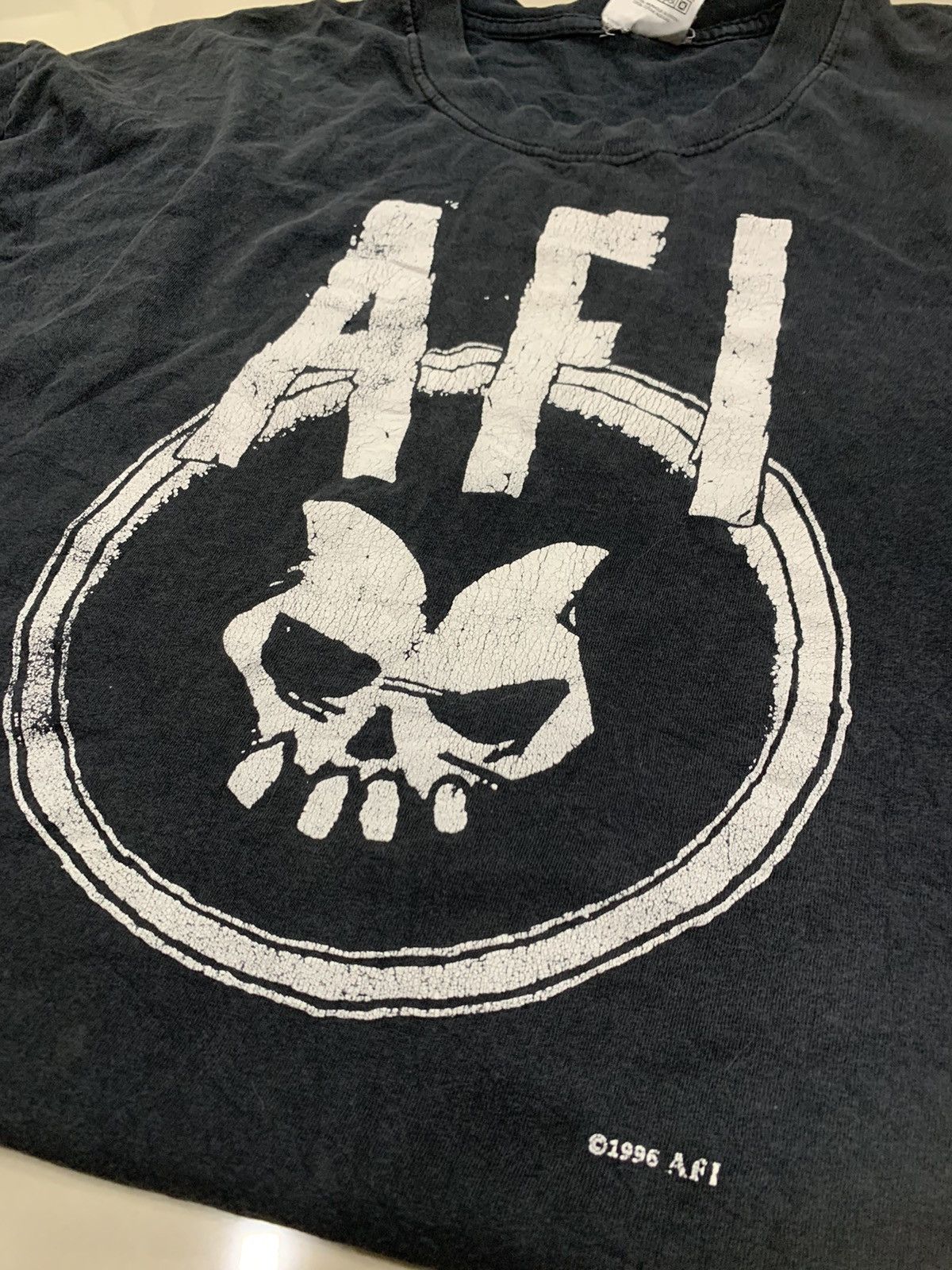 Band Tees VINTAGE 1996 AFI I HATE PUNK ROCK SHIRT Size US XL / EU 56 / 4 - 7 Thumbnail