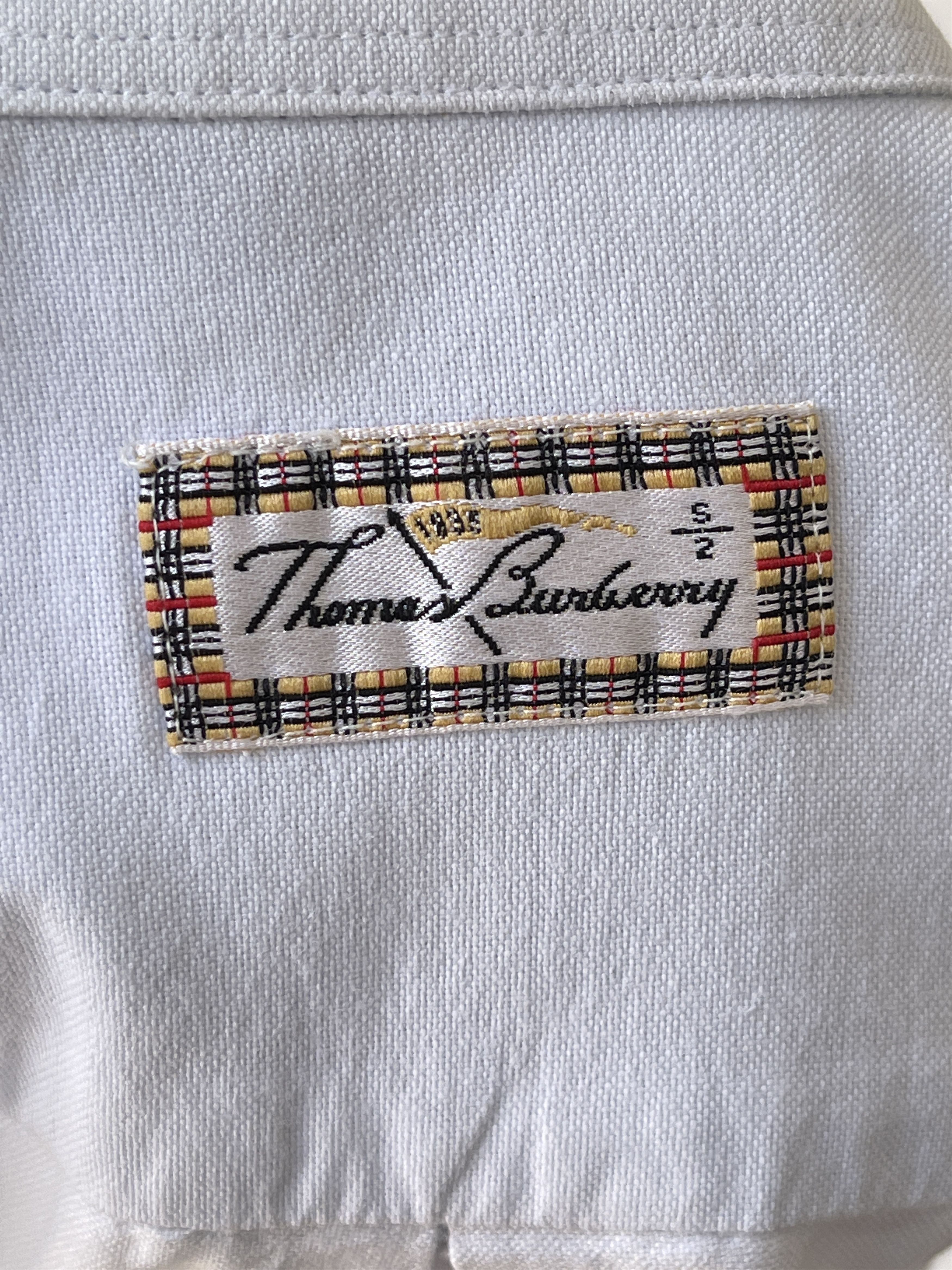 Burberry 🔥 TB Burberry shirt long sleeve white size small Size US S / EU 44-46 / 1 - 6 Thumbnail
