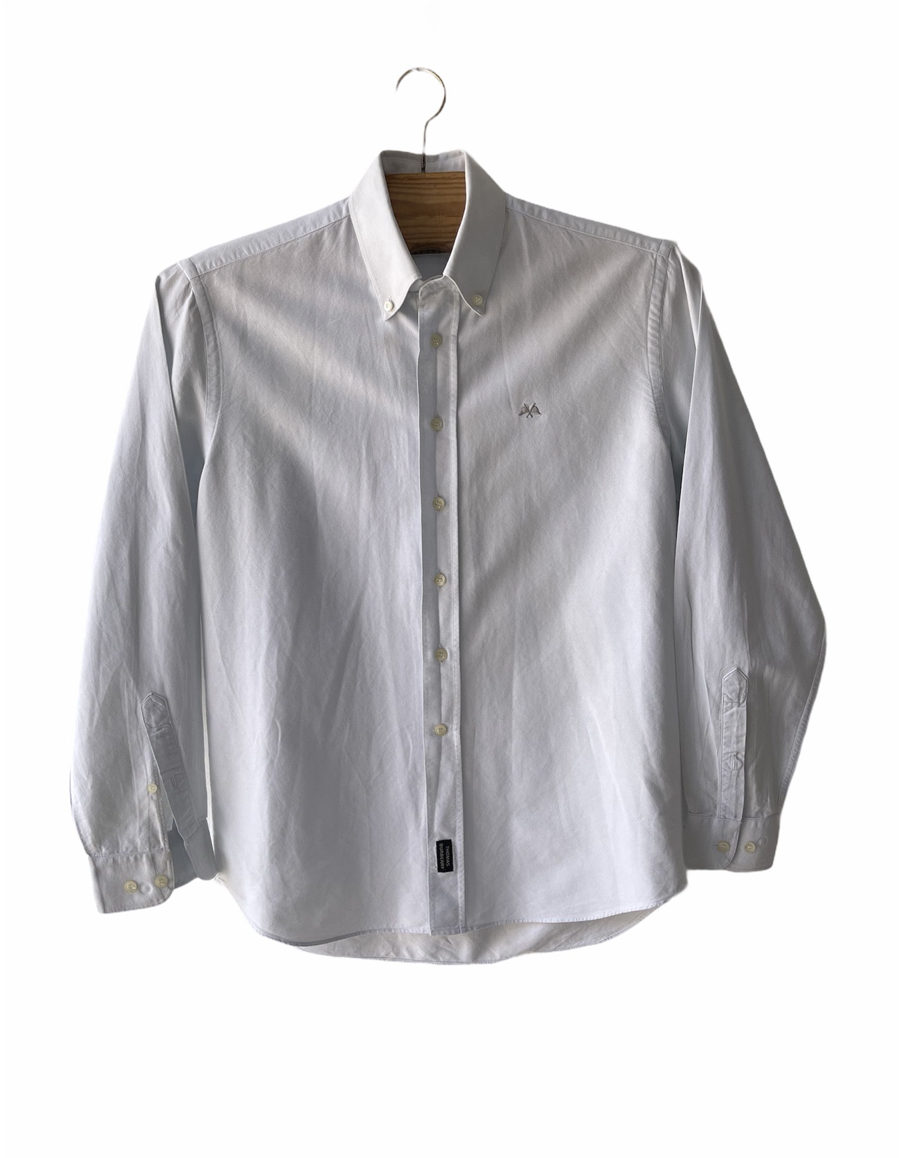Burberry 🔥 TB Burberry shirt long sleeve white size small Size US S / EU 44-46 / 1 - 2 Thumbnail