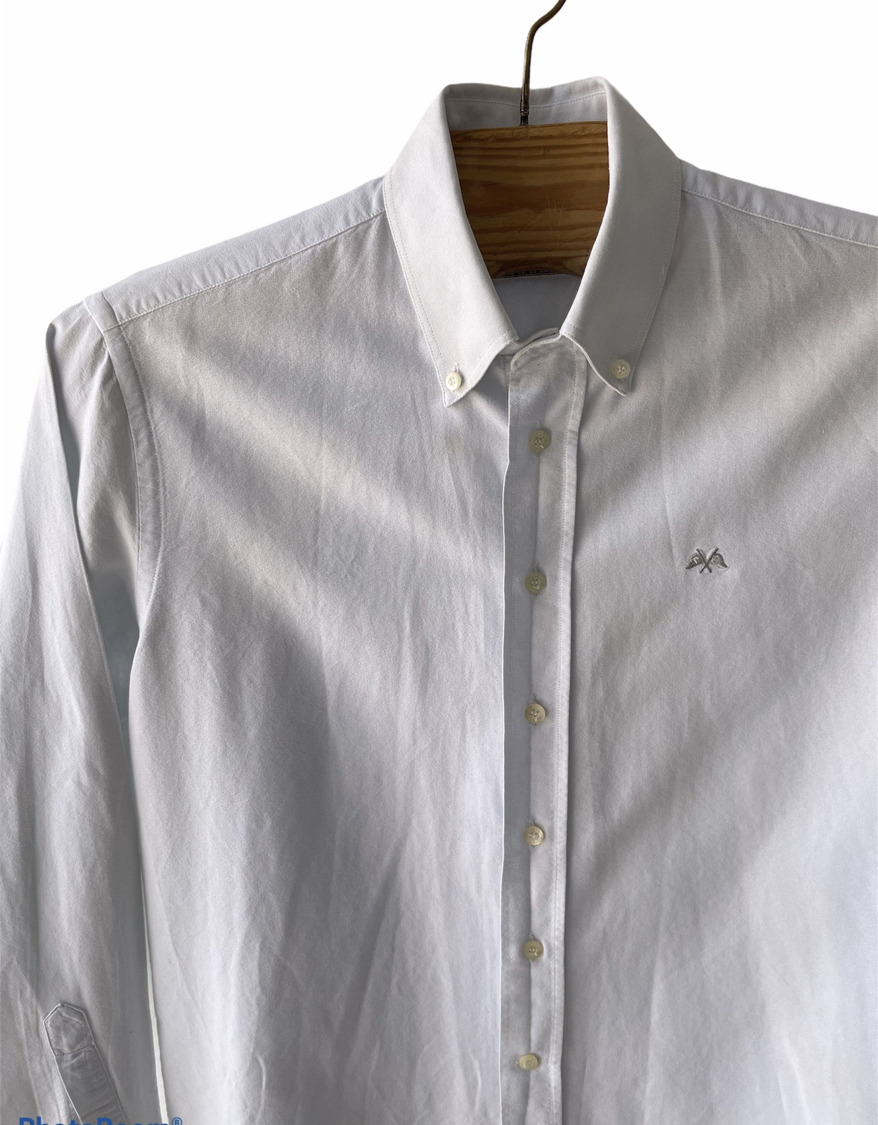 Burberry 🔥 TB Burberry shirt long sleeve white size small Size US S / EU 44-46 / 1 - 1 Thumbnail