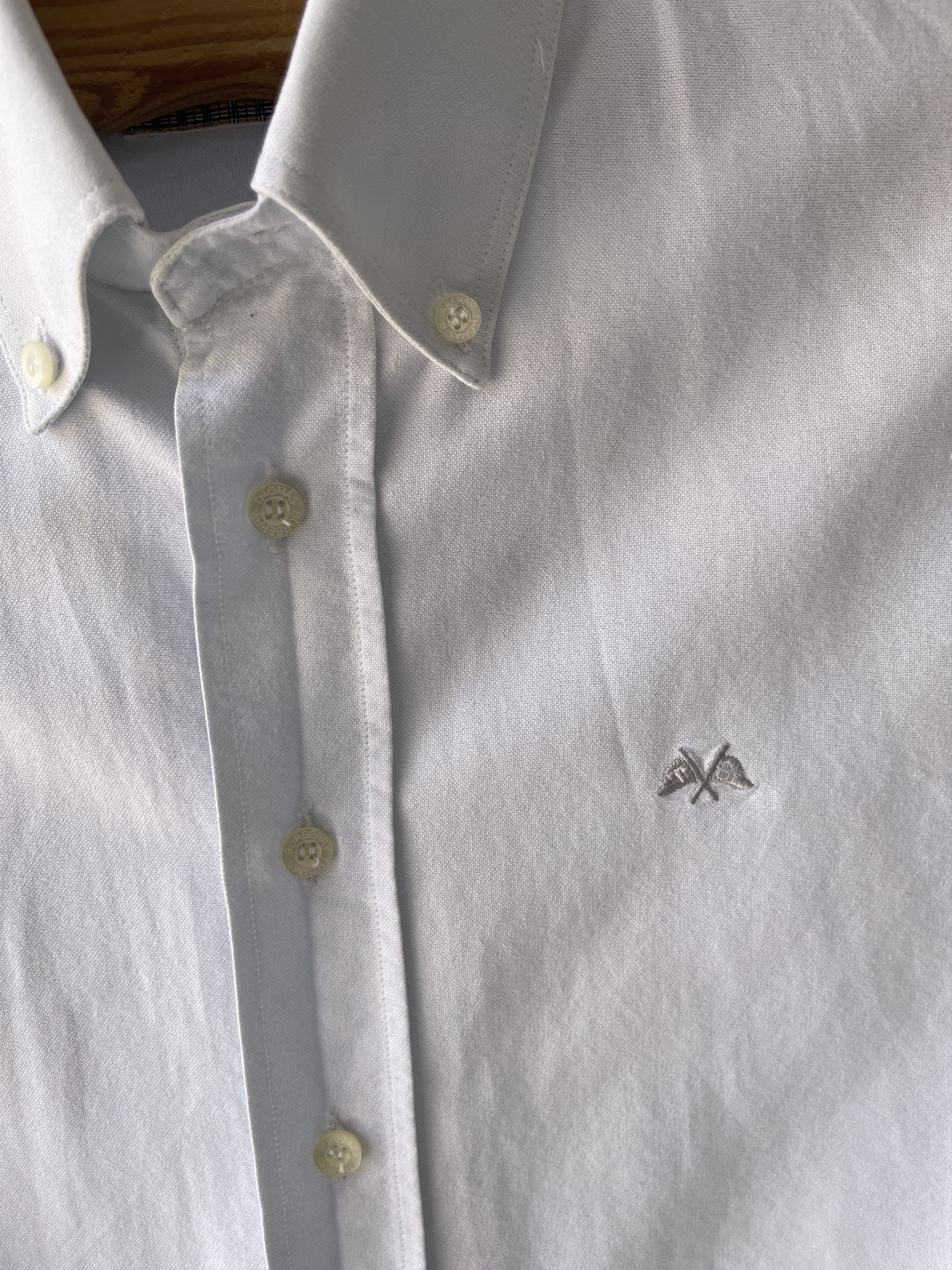 Burberry 🔥 TB Burberry shirt long sleeve white size small Size US S / EU 44-46 / 1 - 5 Thumbnail