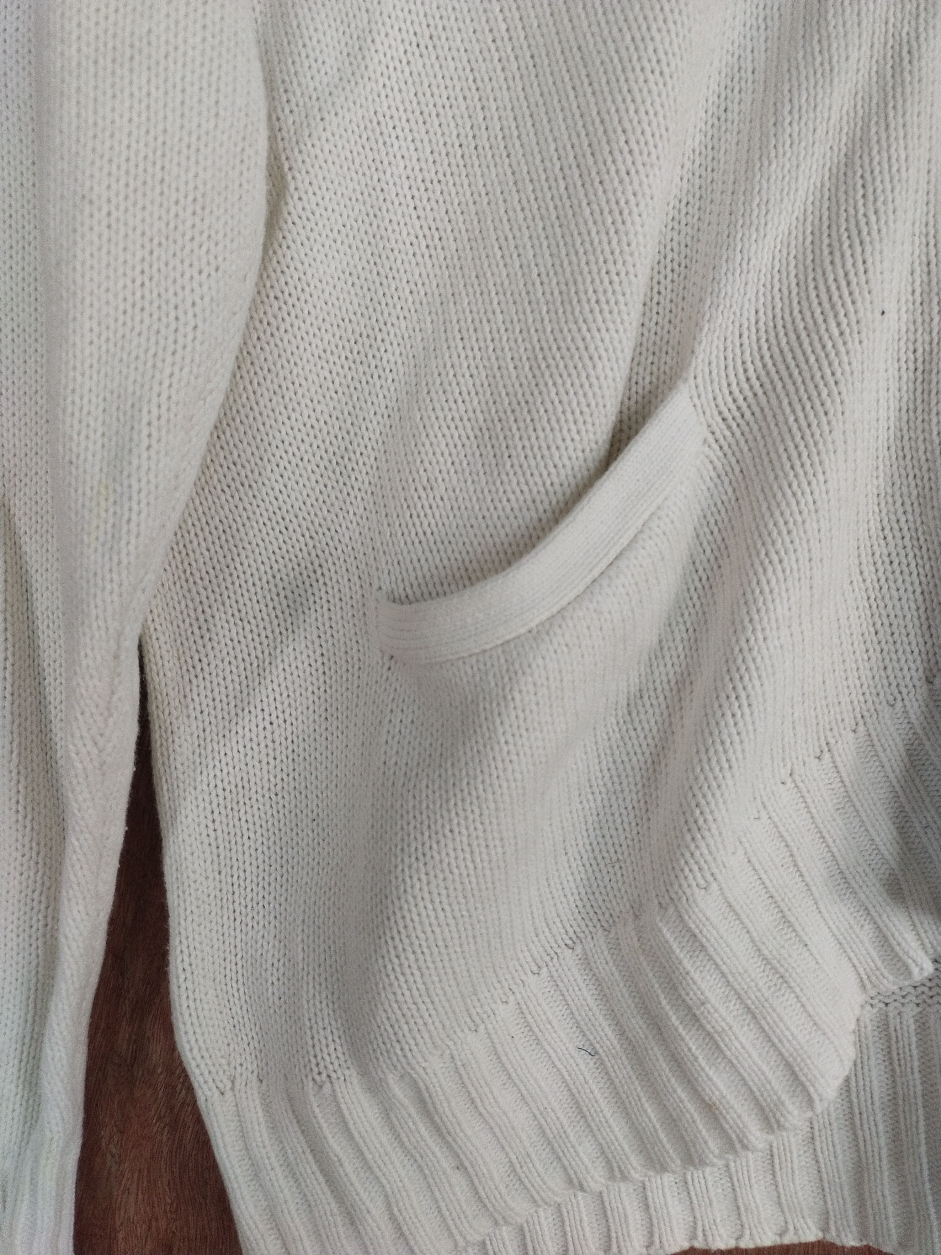 Japanese Brand DL Polo Ralph Lauren white cardigan knitwear #H282 Size US M / EU 48-50 / 2 - 6 Thumbnail