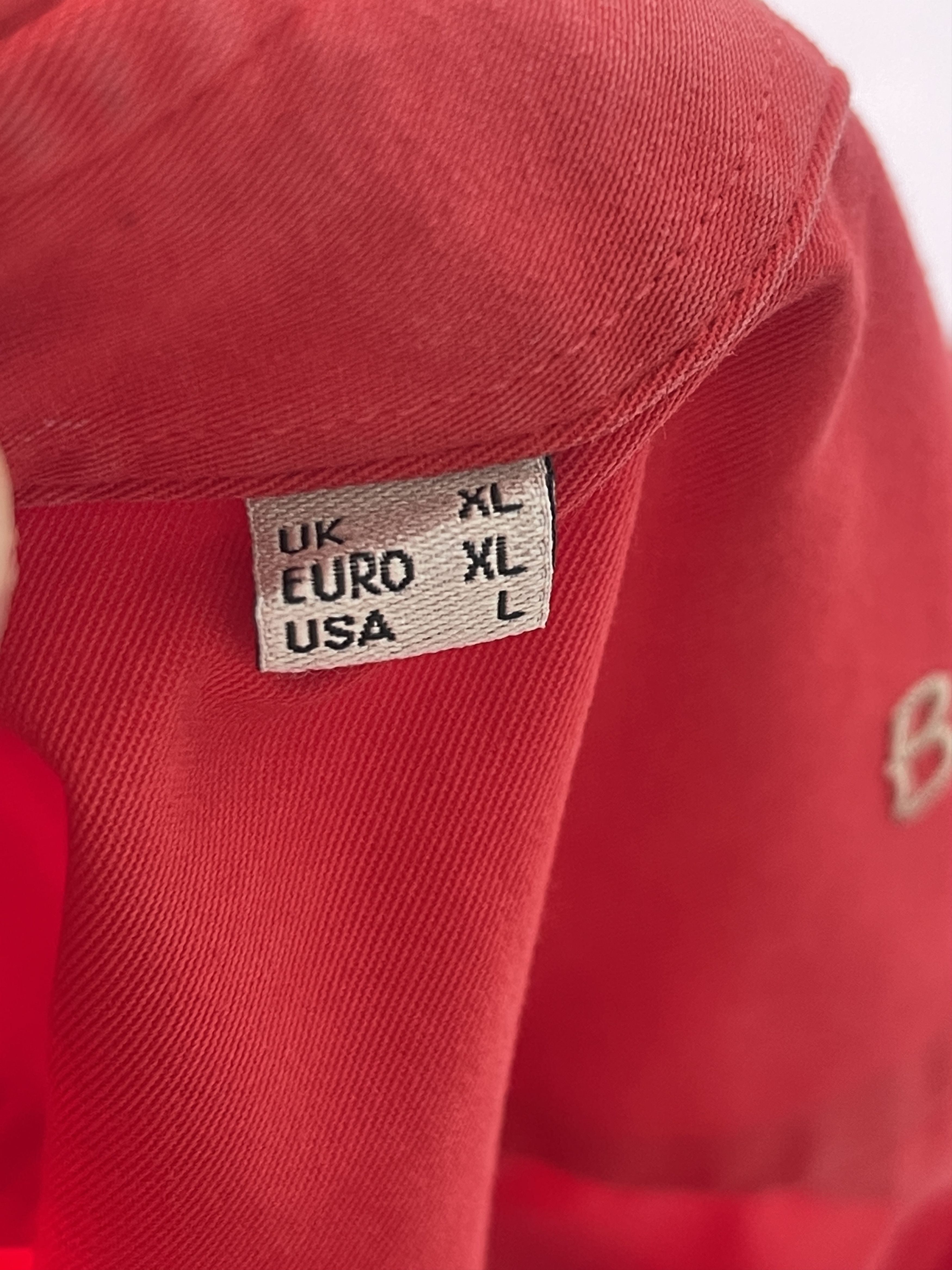 Barbour 🔥 Barbour red cotton classic Casual shirt size xl Size US XL / EU 56 / 4 - 4 Thumbnail