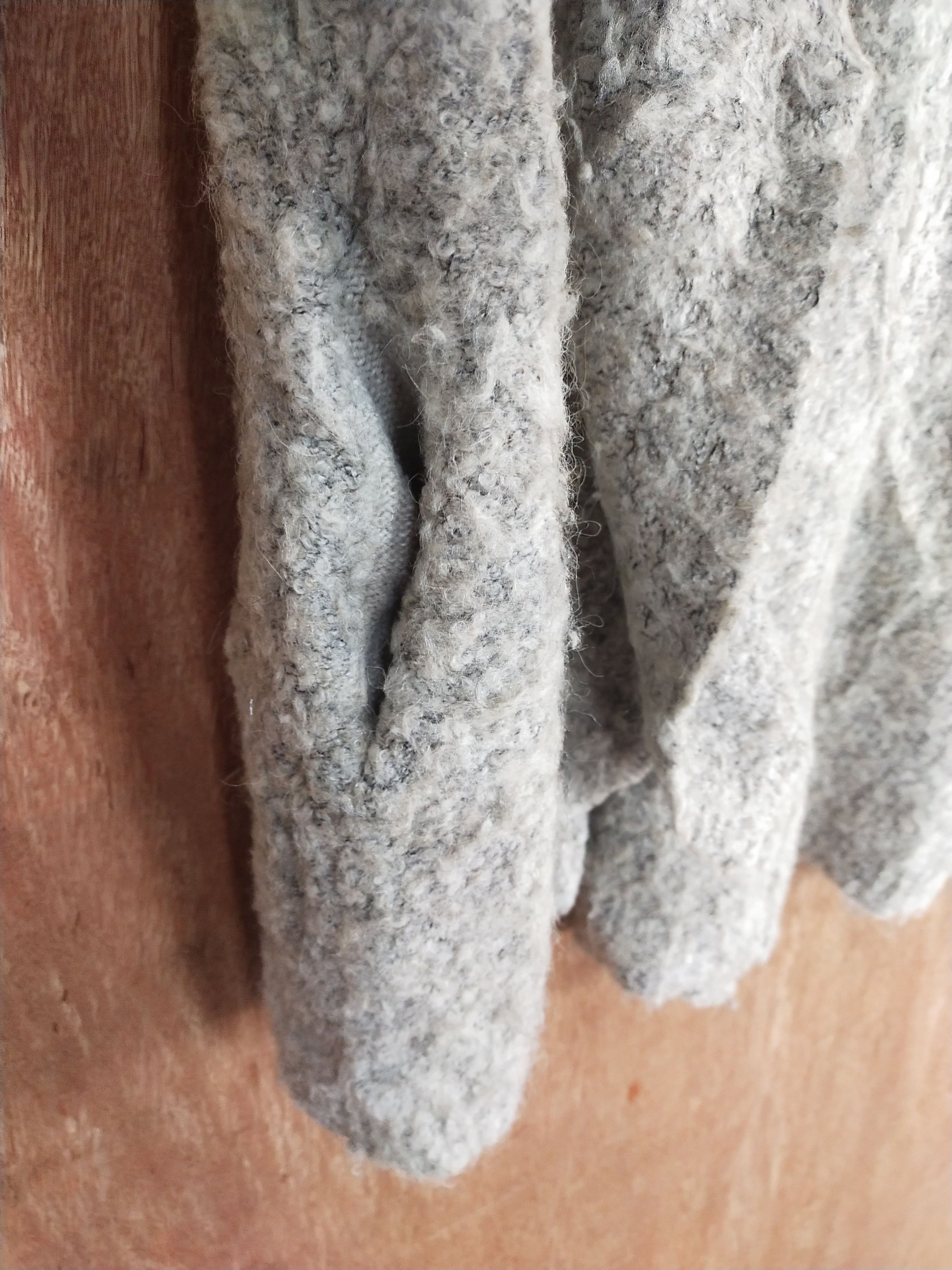 Japanese Brand Japan knitwear hoodie vintage mohair gray cardigan #H193 Size US L / EU 52-54 / 3 - 4 Thumbnail
