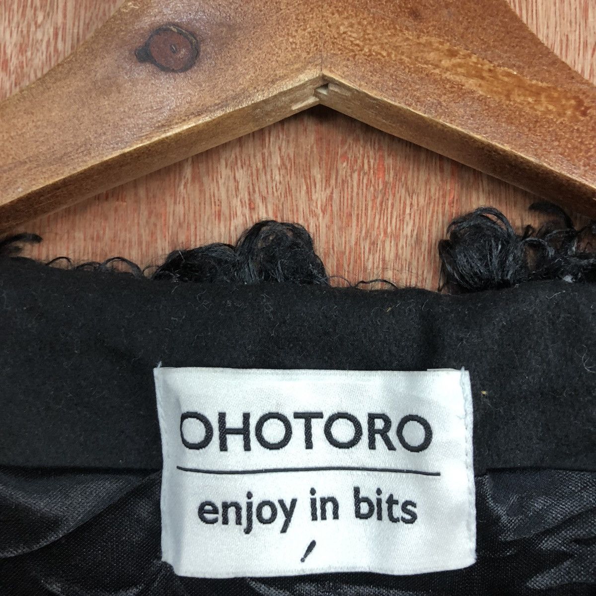 Homespun Knitwear Ohotoro Black Mohair shag shaggy Knitwear #H406 Size US M / EU 48-50 / 2 - 10 Thumbnail