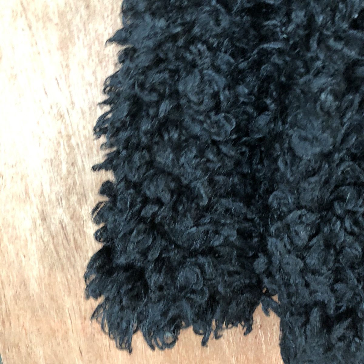 Homespun Knitwear Ohotoro Black Mohair shag shaggy Knitwear #H406 Size US M / EU 48-50 / 2 - 6 Thumbnail