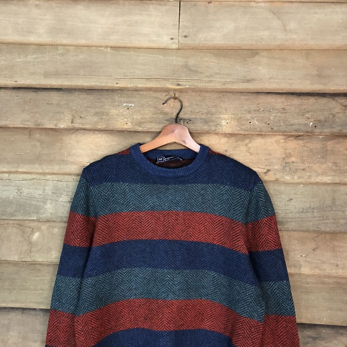 Gap Gap Stripes Knitwear like cobain sweatshirt #002 Size US S / EU 44-46 / 1 - 2 Thumbnail