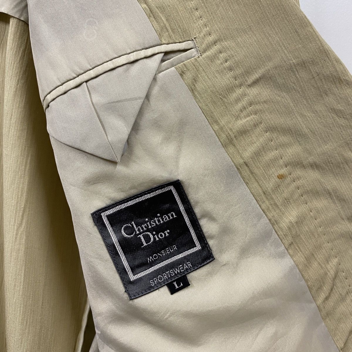Christian Dior Monsieur × Dior × Vintage Vintage 90s Christian Dior Monsieur Blazer Jacket Sport Coat Size US L / EU 52-54 / 3 - 9 Thumbnail