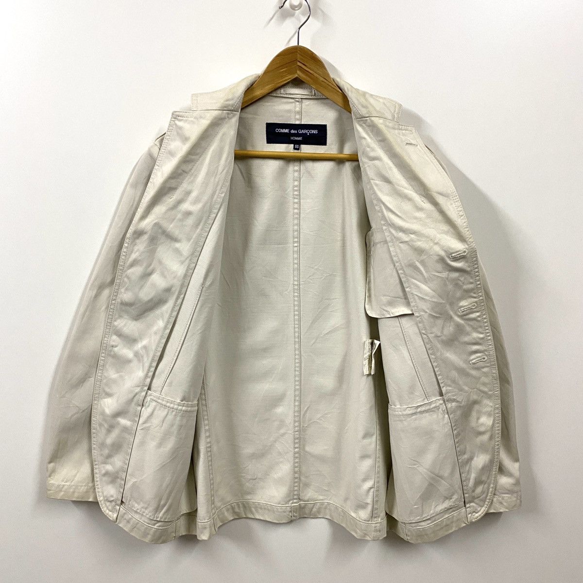 Comme des Garcons × Comme des Garcons Homme COMME des GARCONS HOMME 3B Cotton Jacket Size US M / EU 48-50 / 2 - 4 Thumbnail