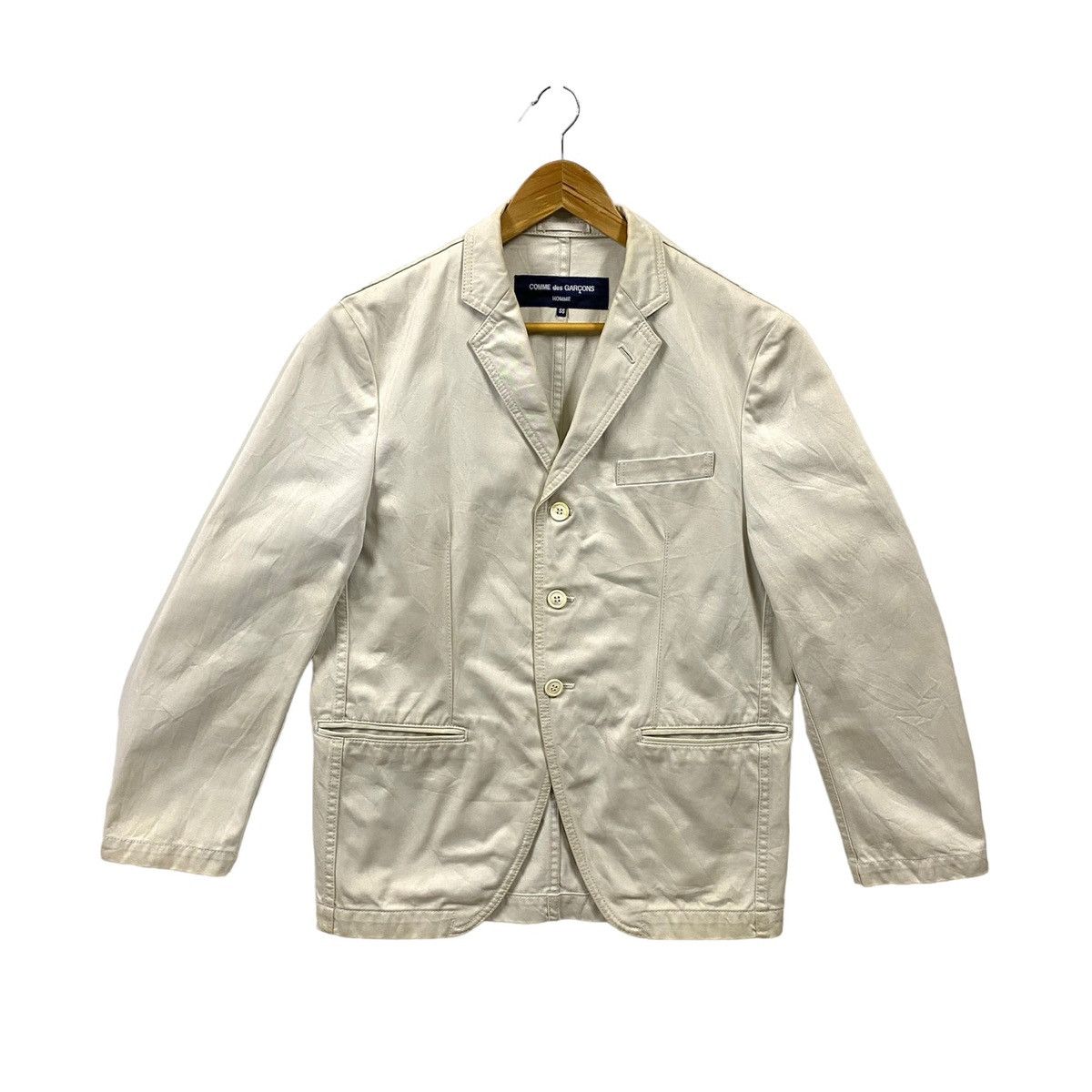 Comme des Garcons × Comme des Garcons Homme COMME des GARCONS HOMME 3B Cotton Jacket Size US M / EU 48-50 / 2 - 1 Thumbnail