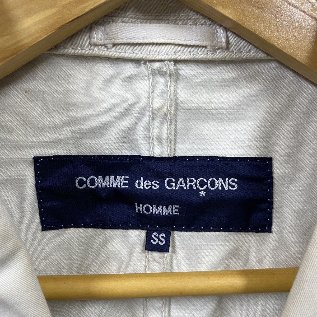 Comme des Garcons × Comme des Garcons Homme COMME des GARCONS HOMME 3B Cotton Jacket Size US M / EU 48-50 / 2 - 10 Thumbnail