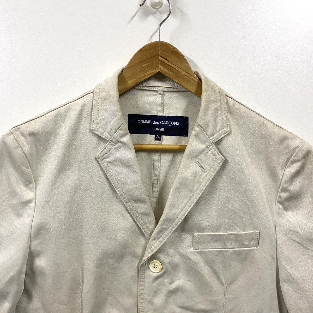 Comme des Garcons × Comme des Garcons Homme COMME des GARCONS HOMME 3B Cotton Jacket Size US M / EU 48-50 / 2 - 5 Thumbnail