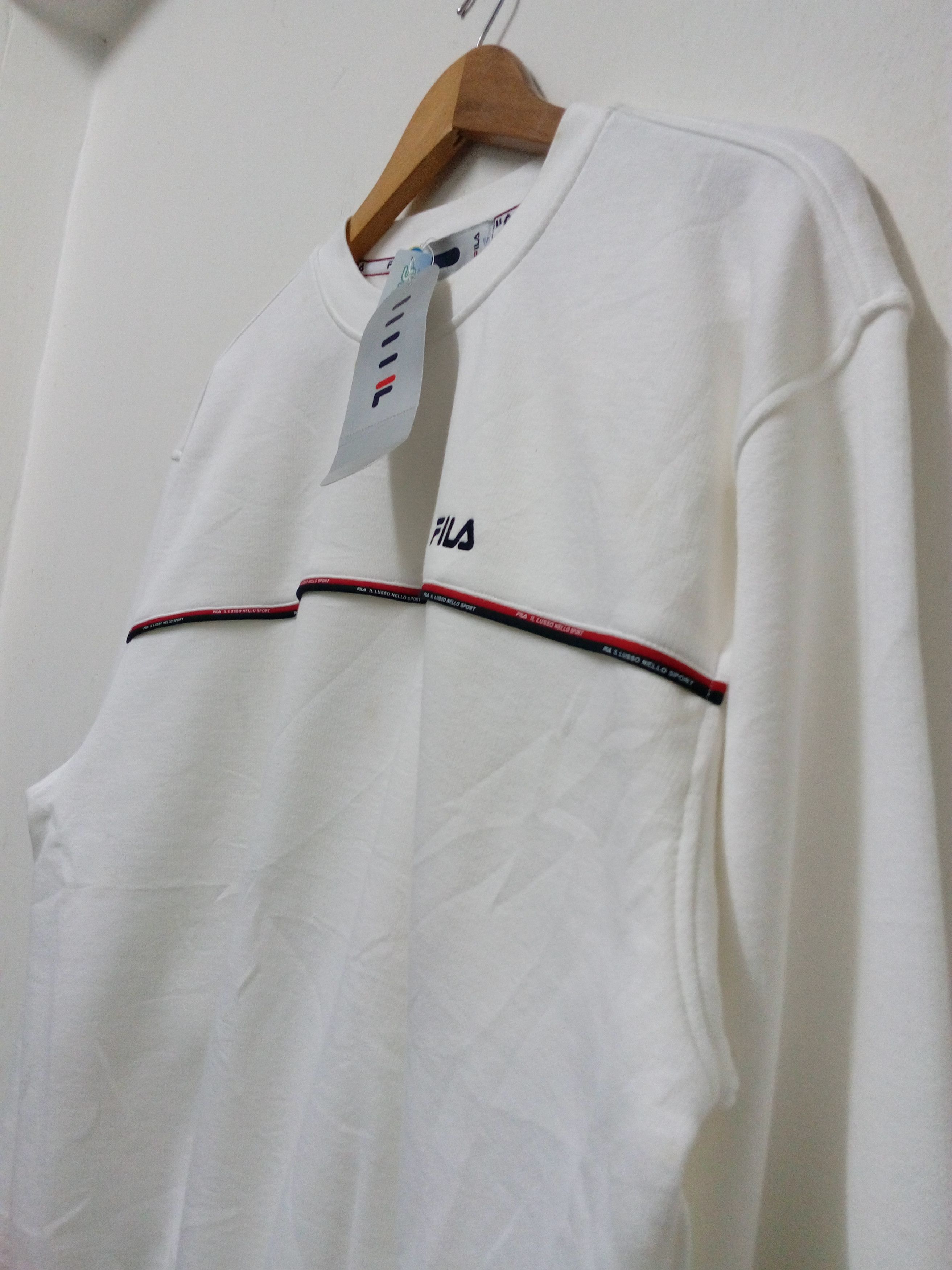 Fila × Vintage VINTAGE FILA CREWNECK SWEATSHIRT PULLOVER Size US M / EU 48-50 / 2 - 2 Thumbnail